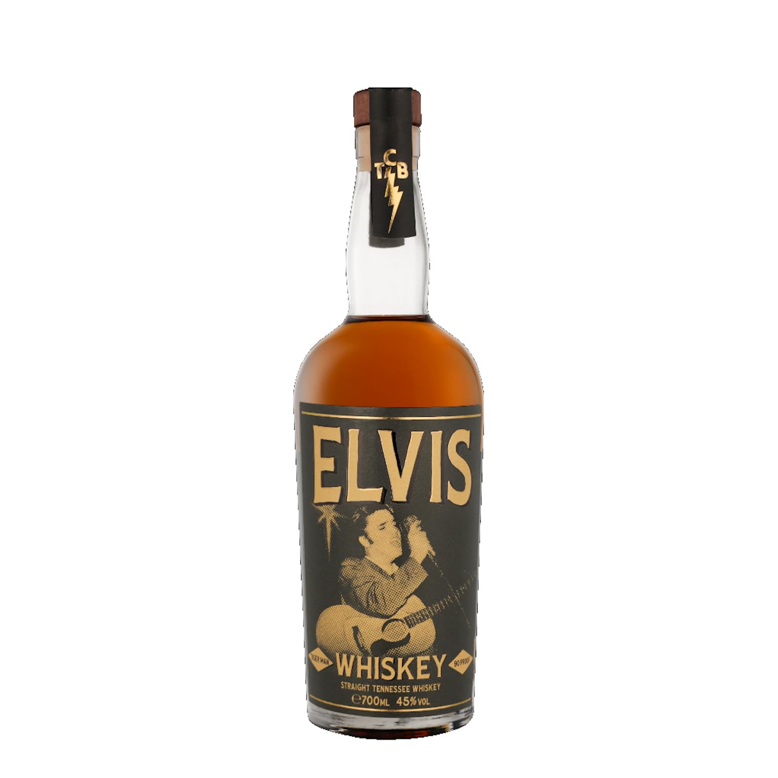 Elvis TIGER MAN Straight Tennessee Whiskey 45% Vol. 0,7l