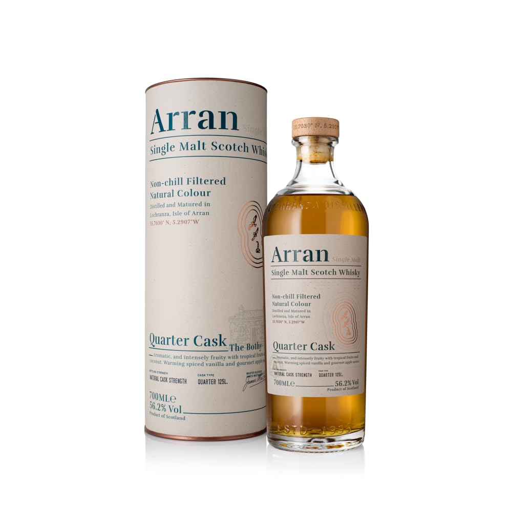 Arran Quarter Cask THE BOTHY 56,2% Vol. 0,7l en boîte cadeau — Whisky — Piscosaveur