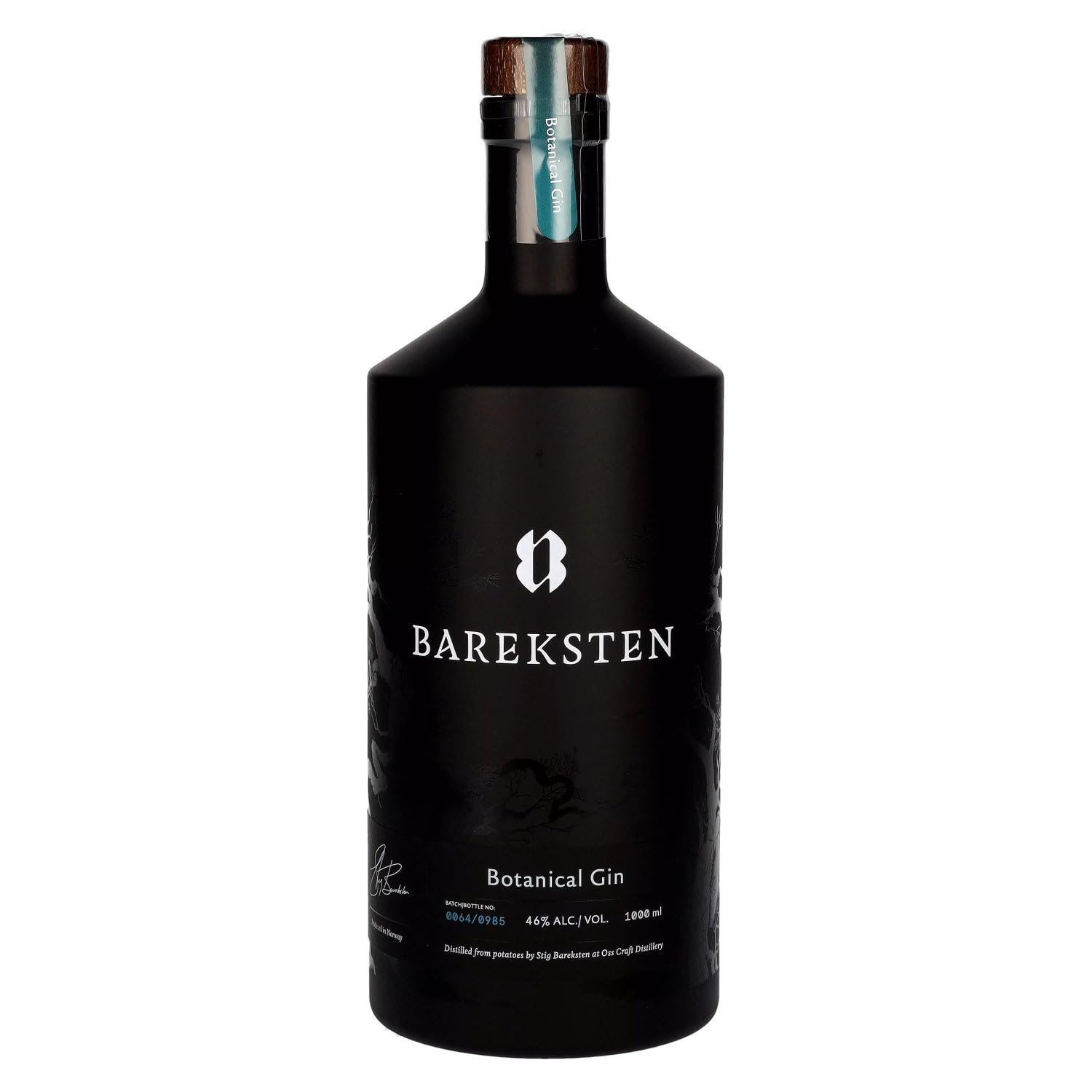 Bareksten Botanical Gin 46% Vol. 1l — Gin — Piscosaveur