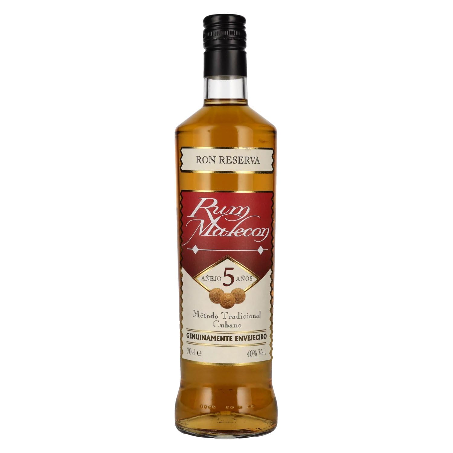 Rum Malecon Añejo 5 Años Ron Reserva 40% Vol. 0,7l — Piscosaveur