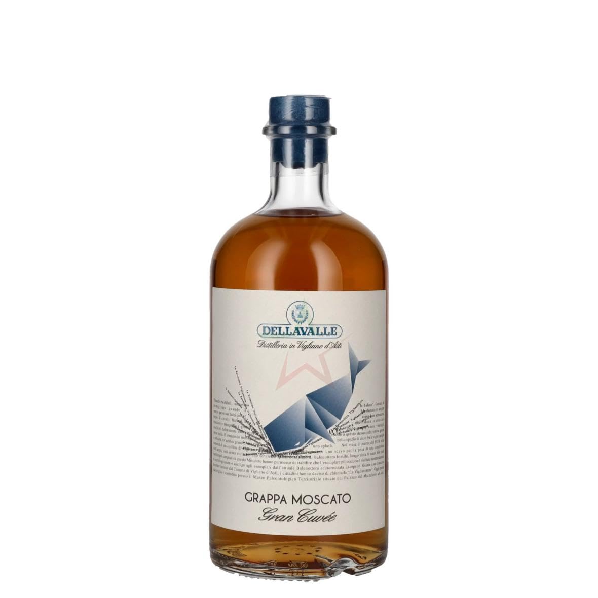Dellavalle GRAPPA MOSCATO Gran Cuvèe 42% Vol. 0,7l — Piscosaveur
