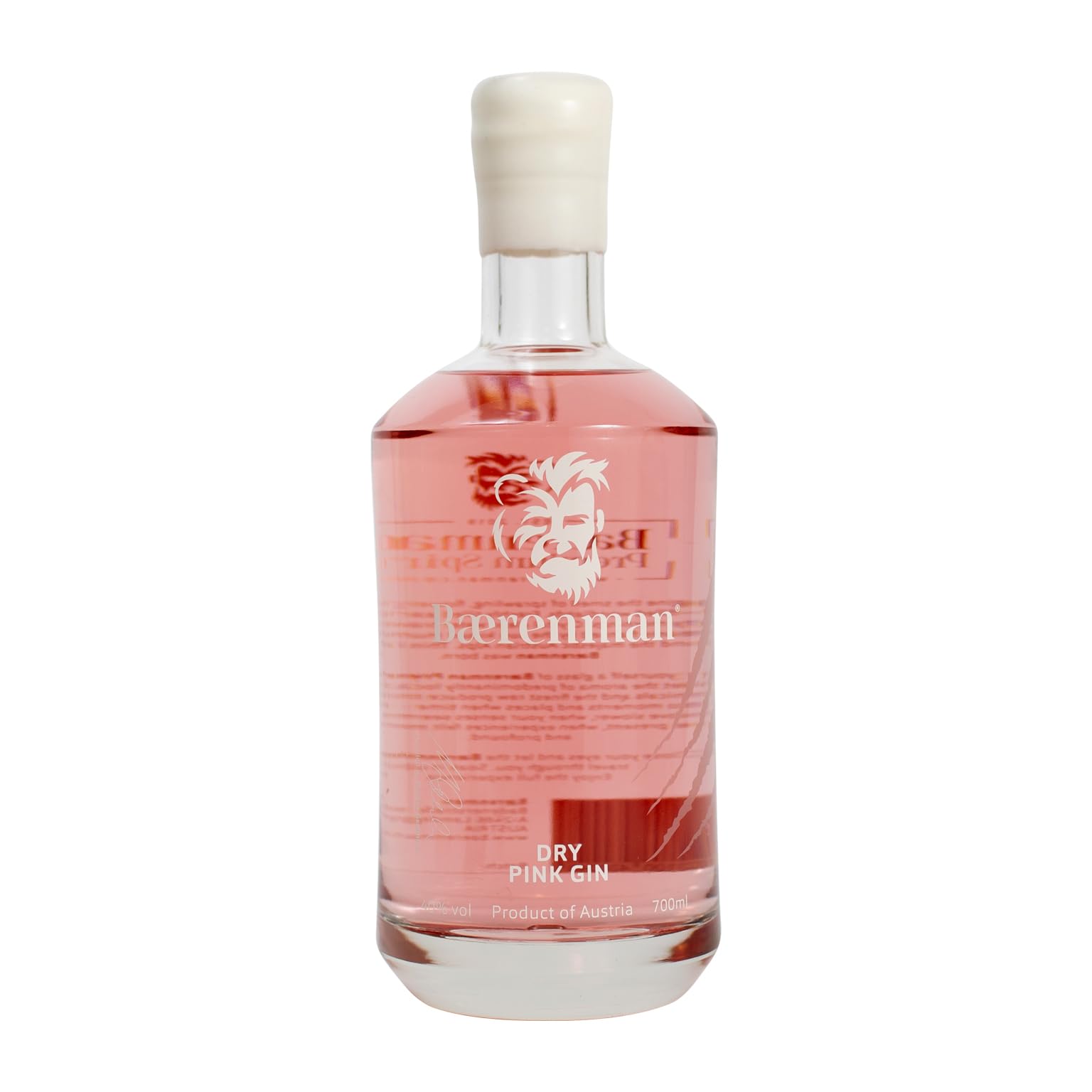 Baerenman Dry Pink Gin 40% Vol. 0,7l — Gin — Piscosaveur