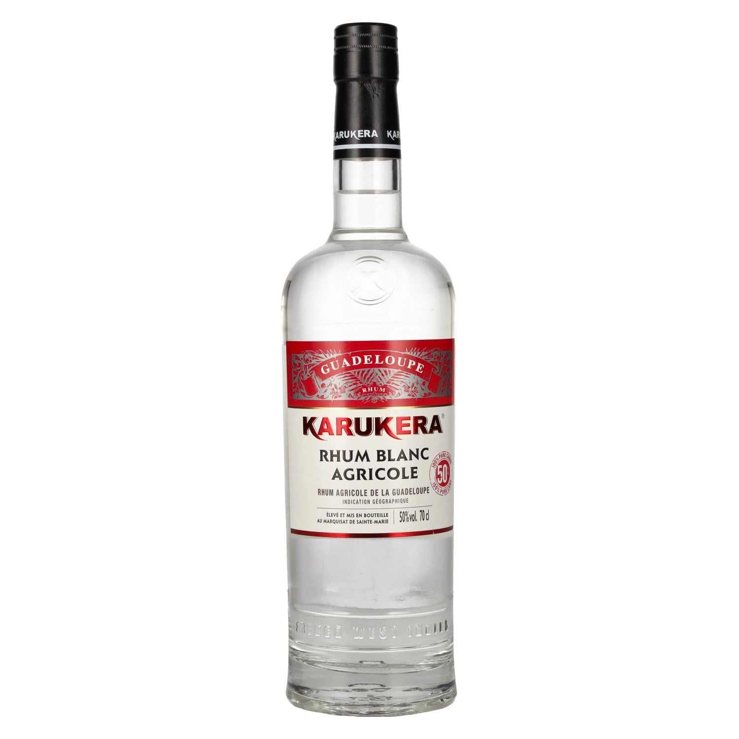 Karukera Rhum Blanc Agricole 50% Vol. 0,7l