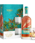 Takamaka ZEPIS KREOL Rum Limited Edition 43% Vol. 0,7l en boîte cadeau avec 2 Verres