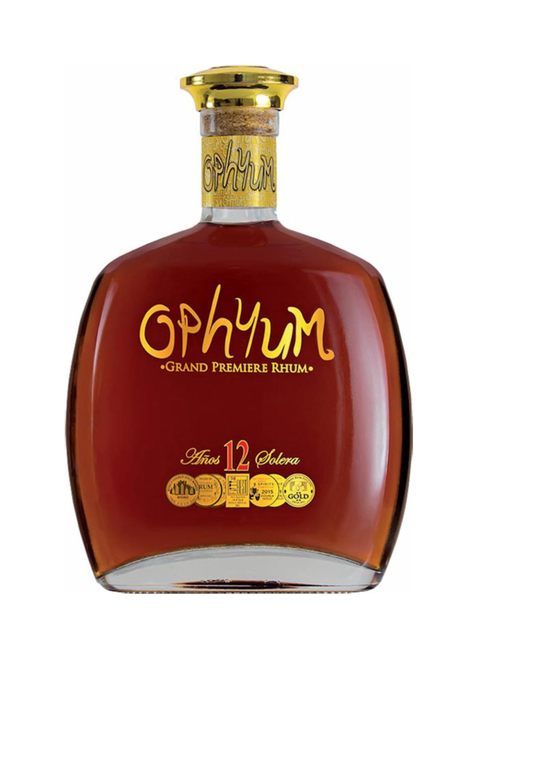 Ophyum 12 Metódo Solera Grand Premiere Rhum 40% Vol. 0,7l en boîte cad — Piscosaveur