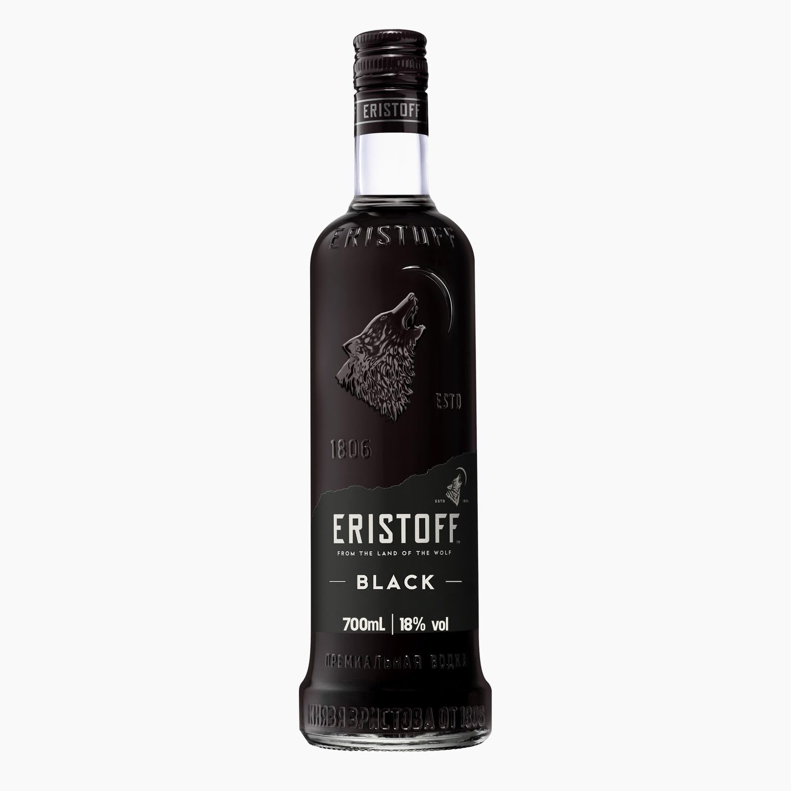 Eristoff Black Wild Berry Flavours & Vodka 18% Vol. 0,7l — Piscosaveur
