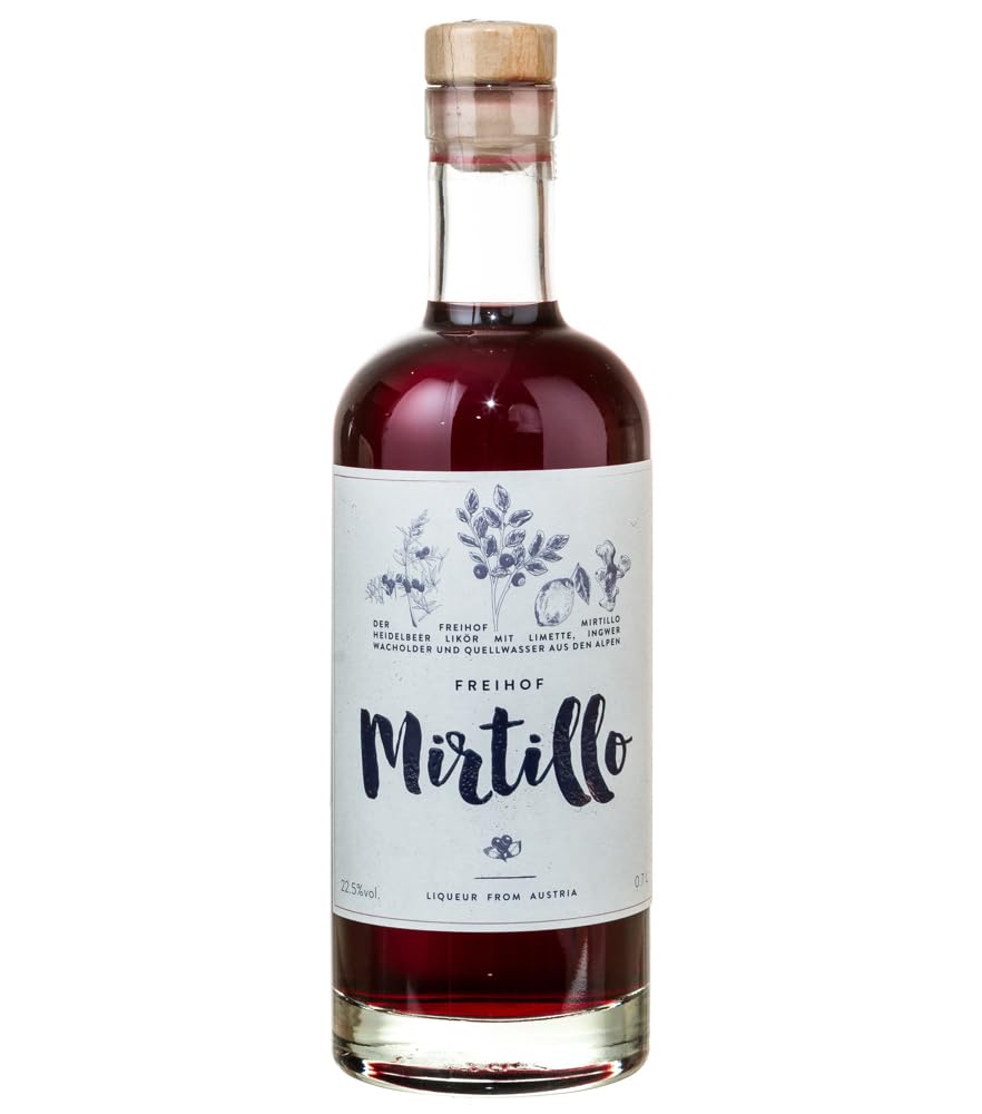 Freihof Mirtillo Liqueur 22,5% Vol. 0,7l — Piscosaveur