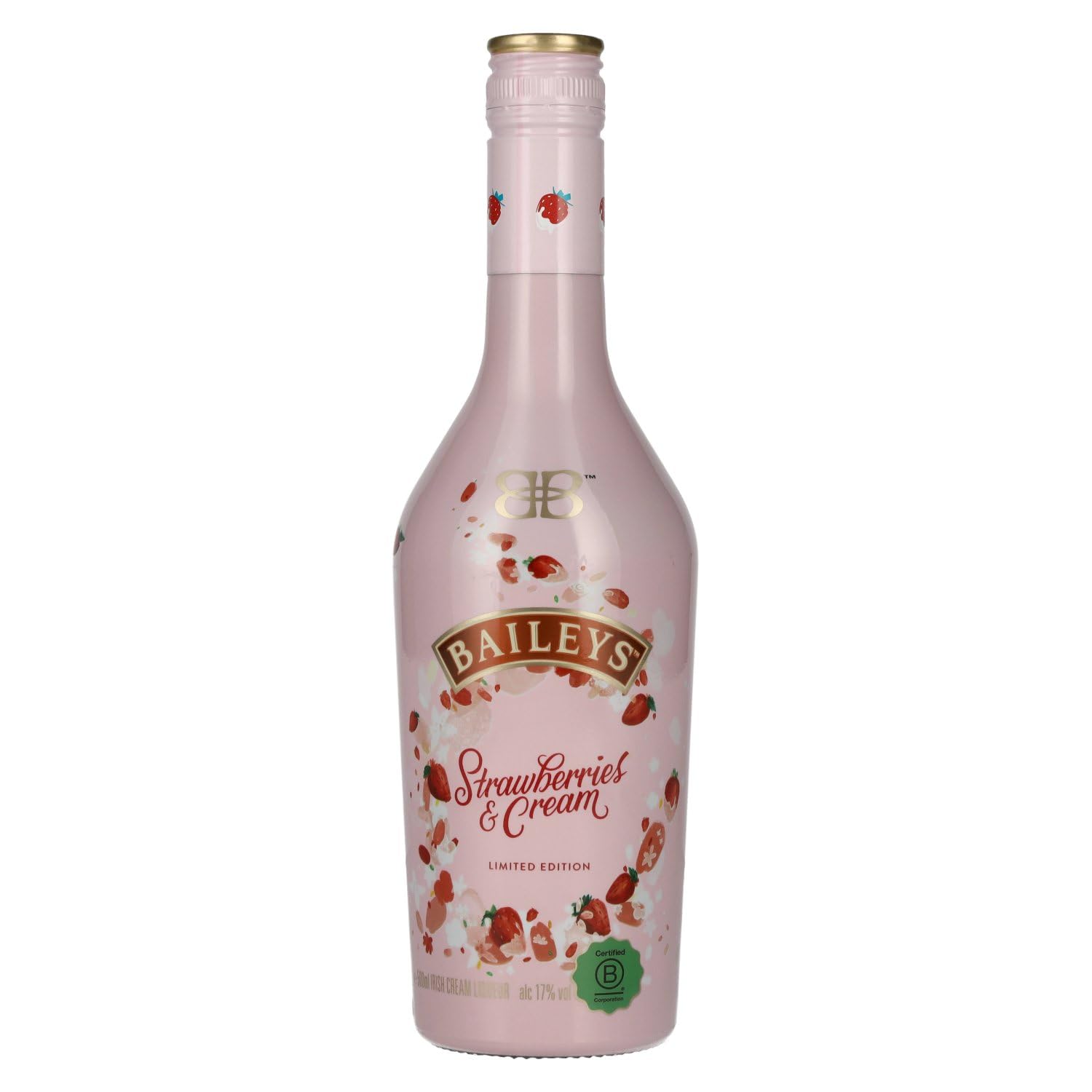 Baileys Strawberries & Cream Limited Edition 17% Vol. 0,5l — Spiritueux — Piscosaveur