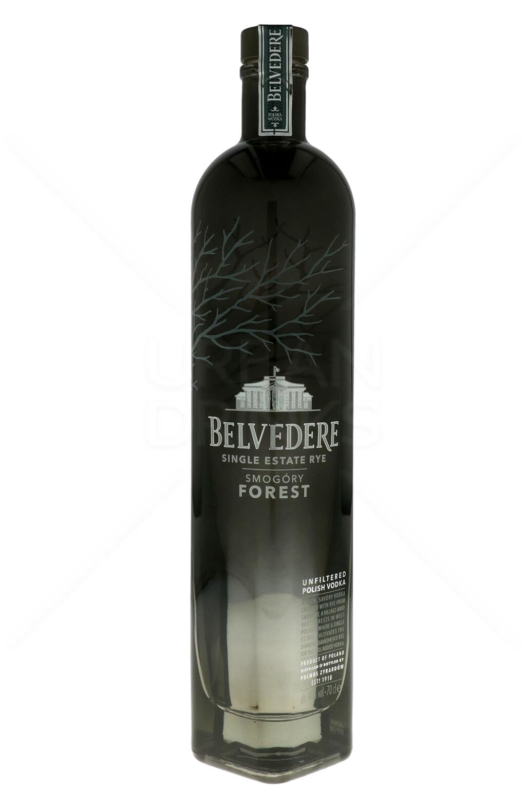 Belvedere Single Estate Rye SMOGÓRY FOREST 40% Vol. 0,7l — Vodka — Piscosaveur