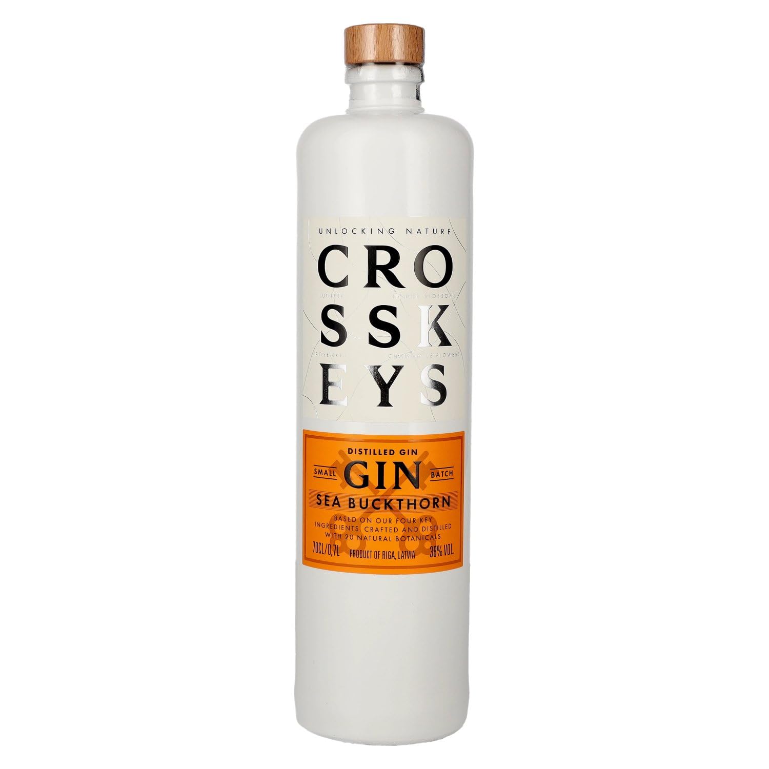 Cross Keys Gin SEA BUCKTHORN Premium Craft Gin 38% Vol. 0,7l — Piscosaveur