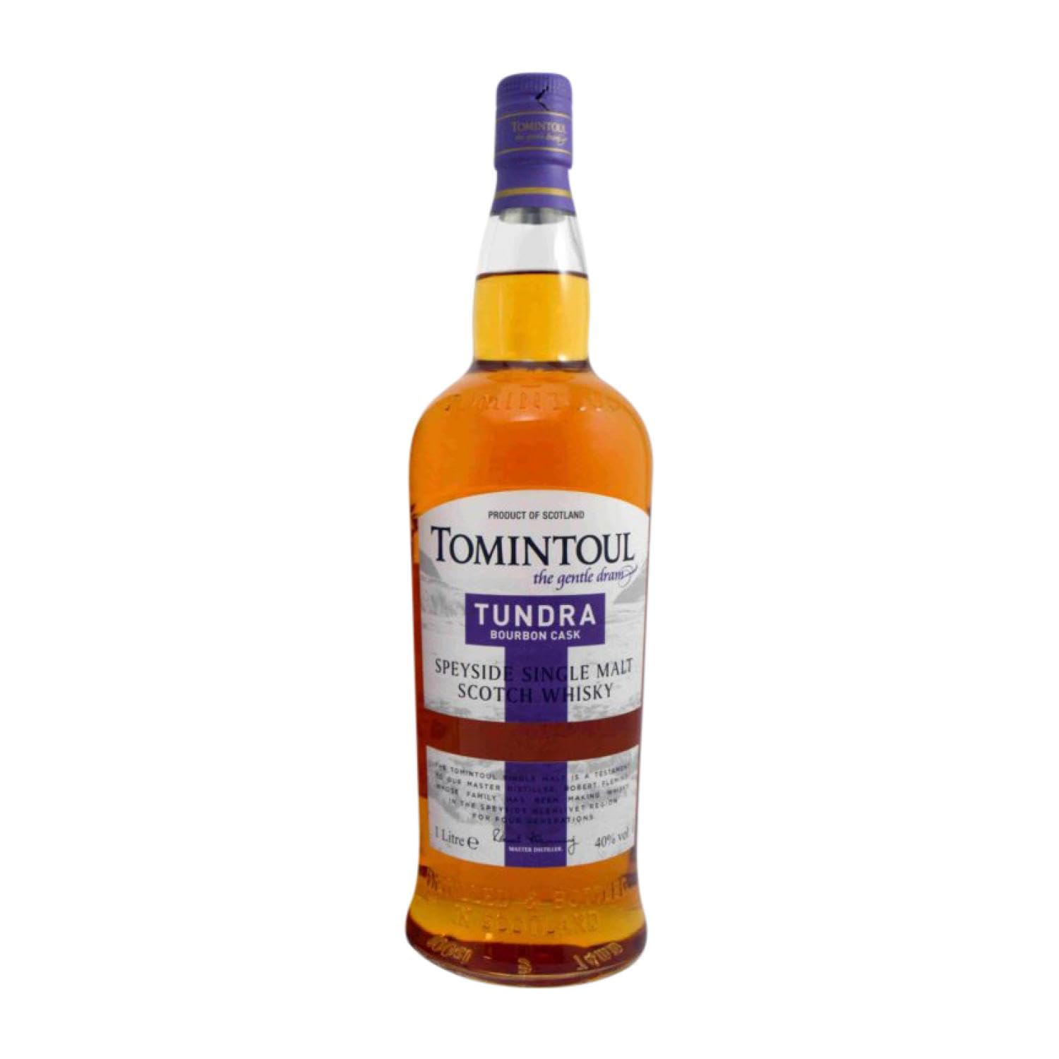 Tomintoul TUNDRA Bourbon Cask Speyside Single Malt Scotch Whisky 40% Vol. 1l en boîte cadeau