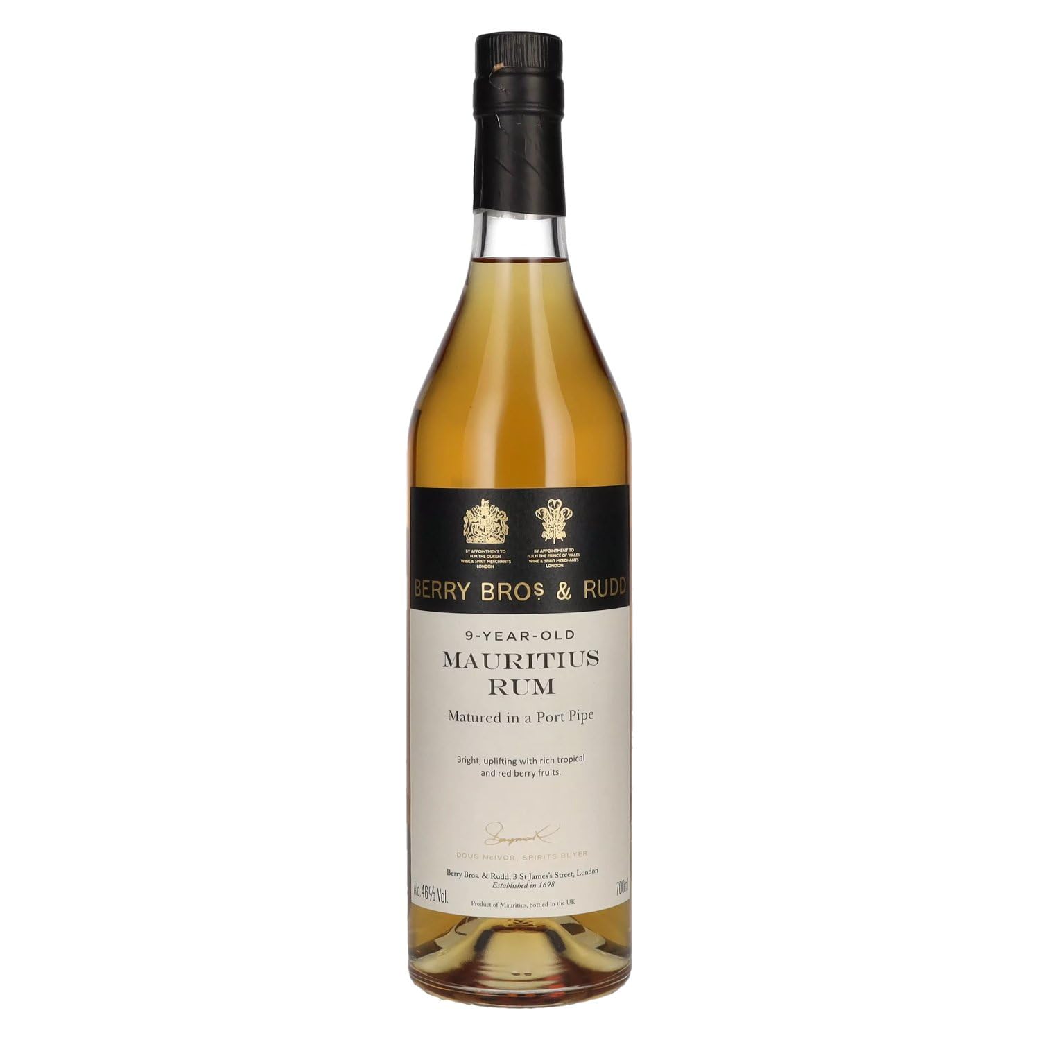 Berry Bros. & Rudd MAURITIUS 9 Years Old Rum 46% Vol. 0,7l — Piscosaveur
