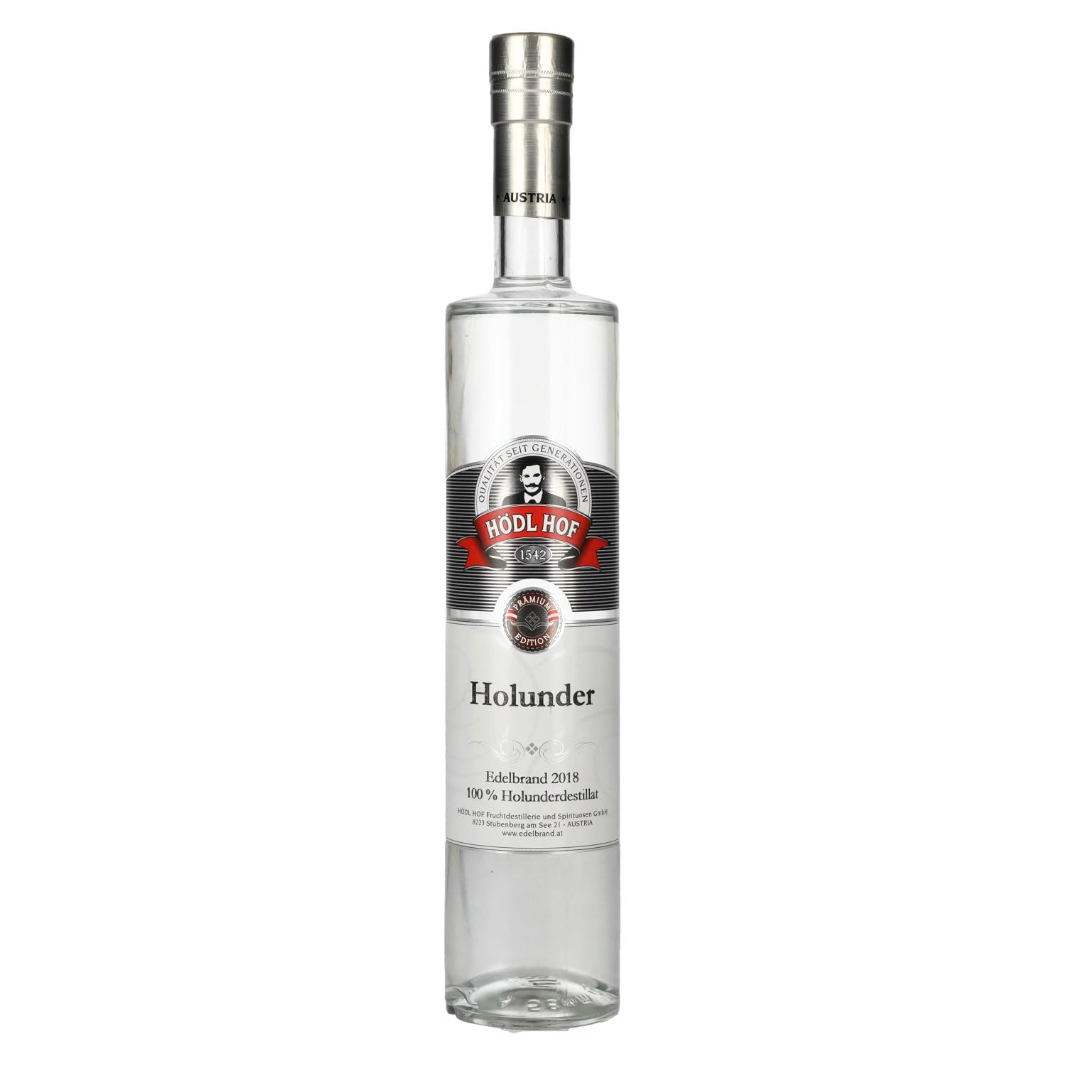 Hödl Hof HOLUNDER Edelbrand 2018 40% Vol. 0,5l — Piscosaveur