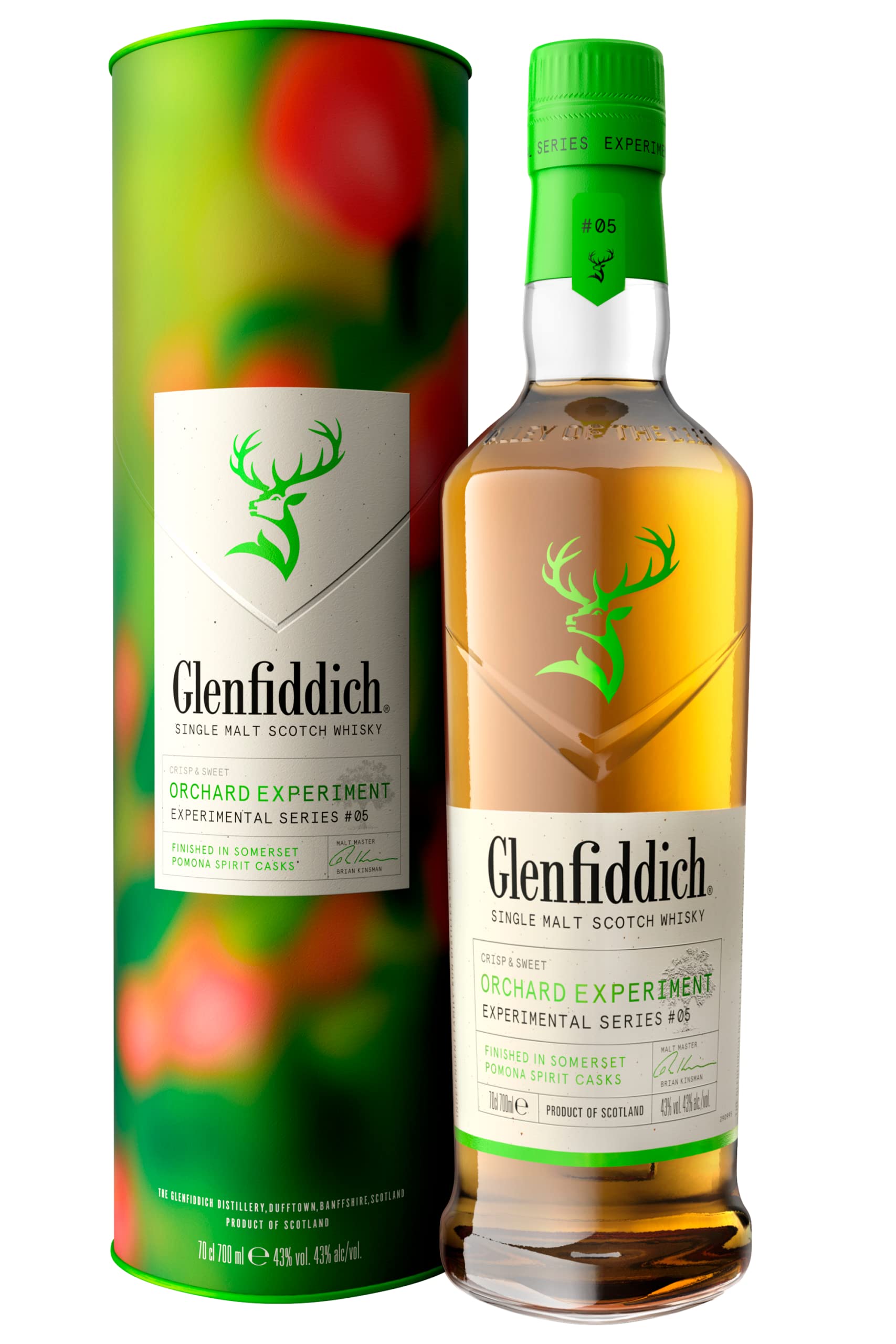 Glenfiddich ORCHARD EXPERIMENT Single Malt Scotch Whisky 43% Vol. 0,7l en boîte cadeau