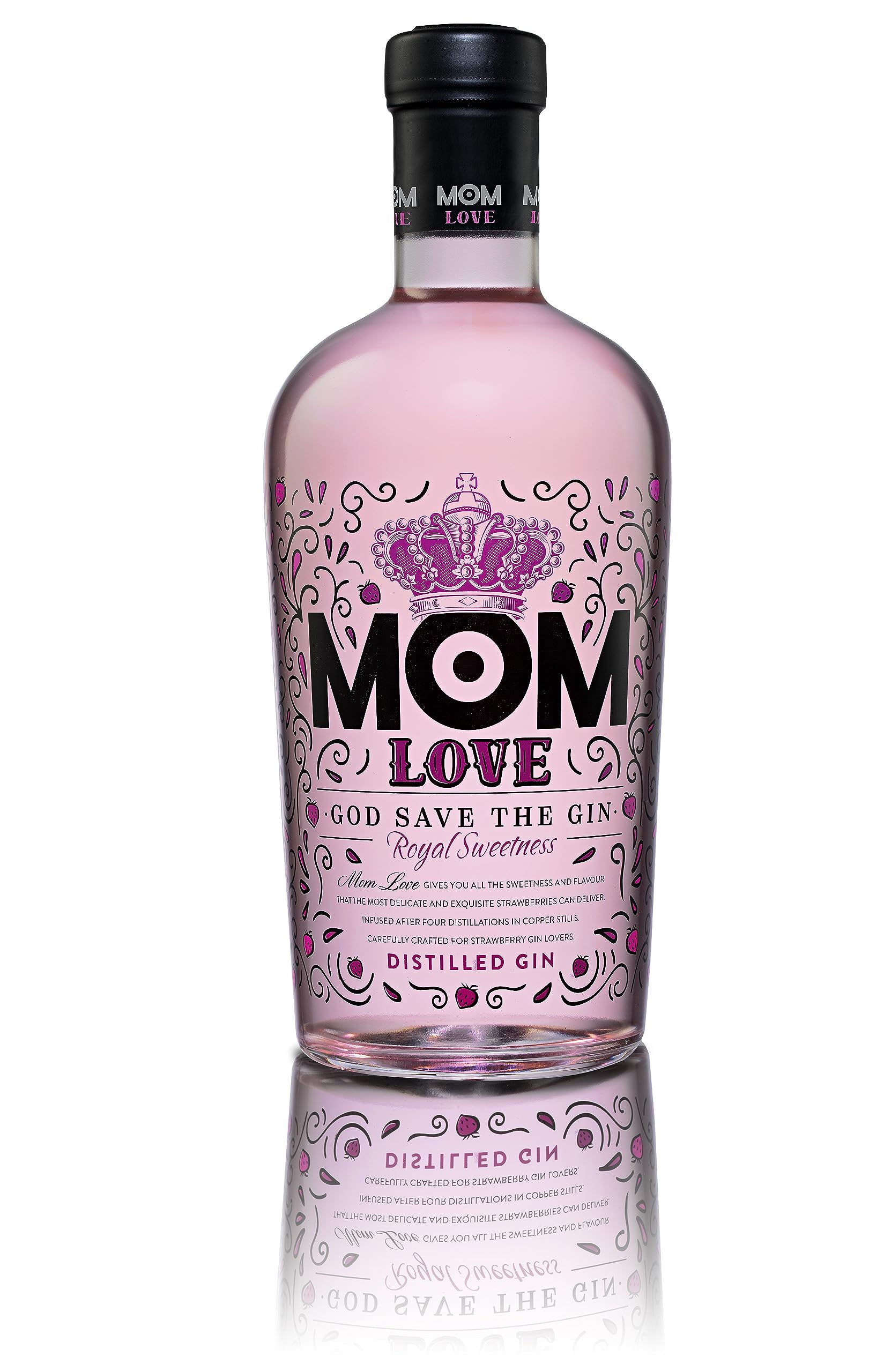 Mom LOVE God Save The Gin Distilled Gin 37,5% Vol. 0,7l — Piscosaveur