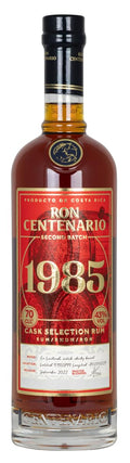 Ron Centenario 1985 Cask Selection Rum Second Batch 43% Vol. 0,7l — Piscosaveur