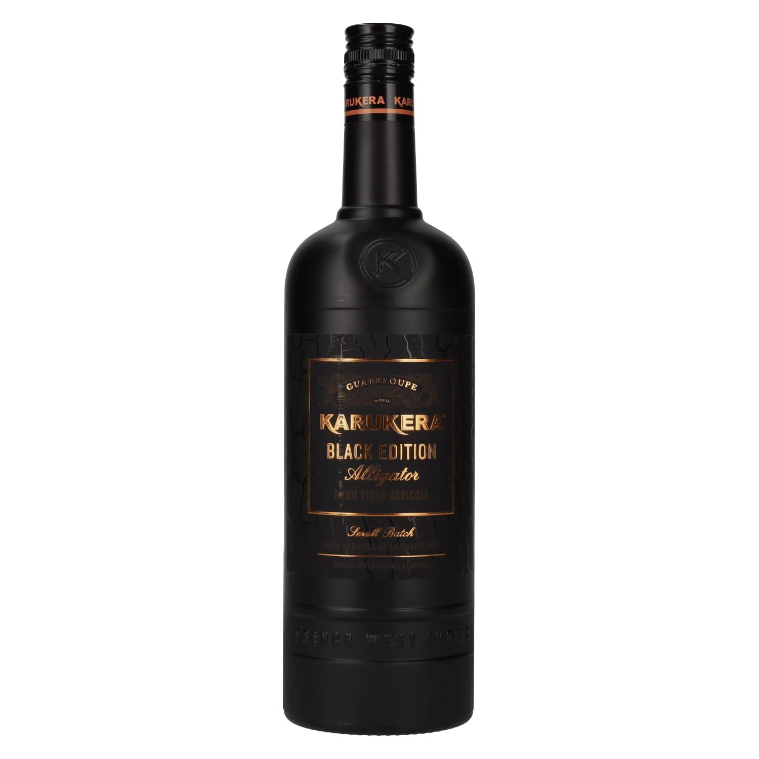 Karukera BLACK EDITION Alligator Rhum Vieux Agricole 45% Vol. 1l — Piscosaveur