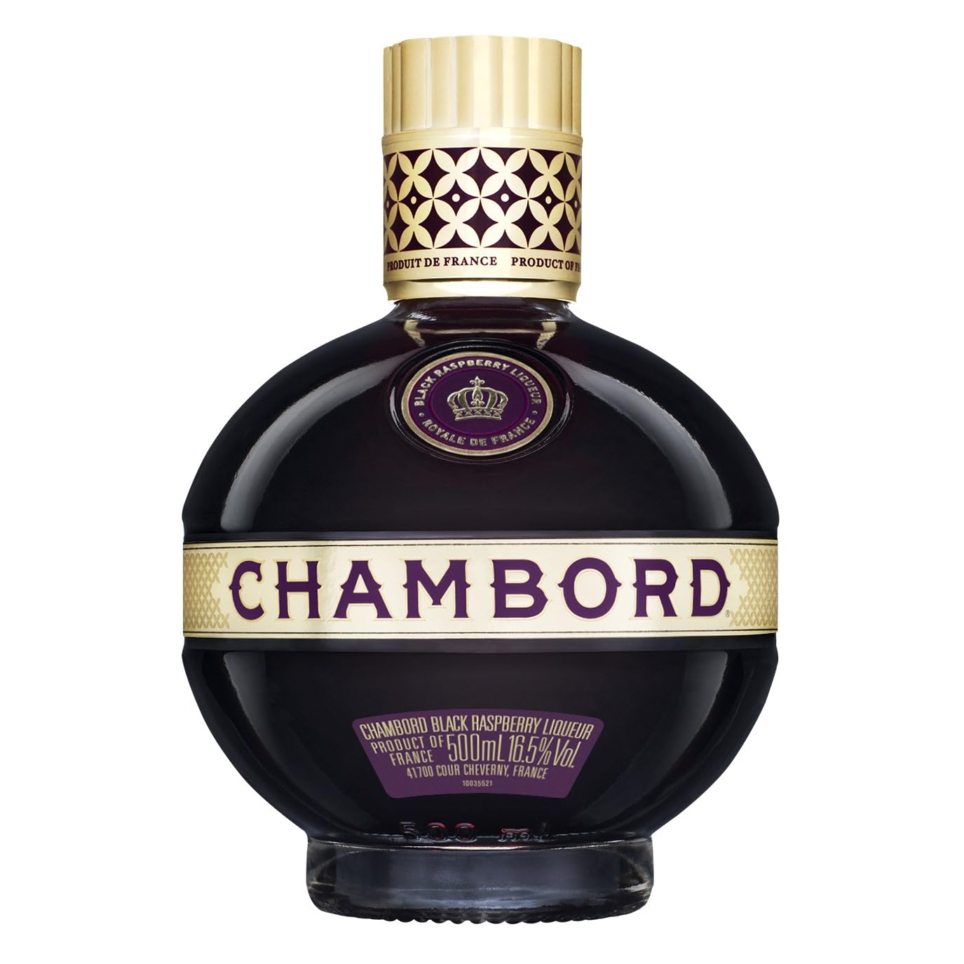 Chambord Black Raspberry Liqueur Royale de France 16,5% Vol. 0,5l en b — Piscosaveur