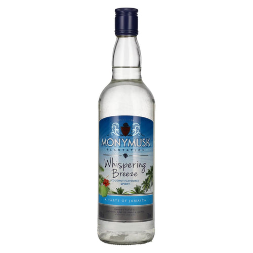 Monymusk Plantation WHISPERING BREEZE COCONUT Flavoured Spirit 40% Vol — Piscosaveur