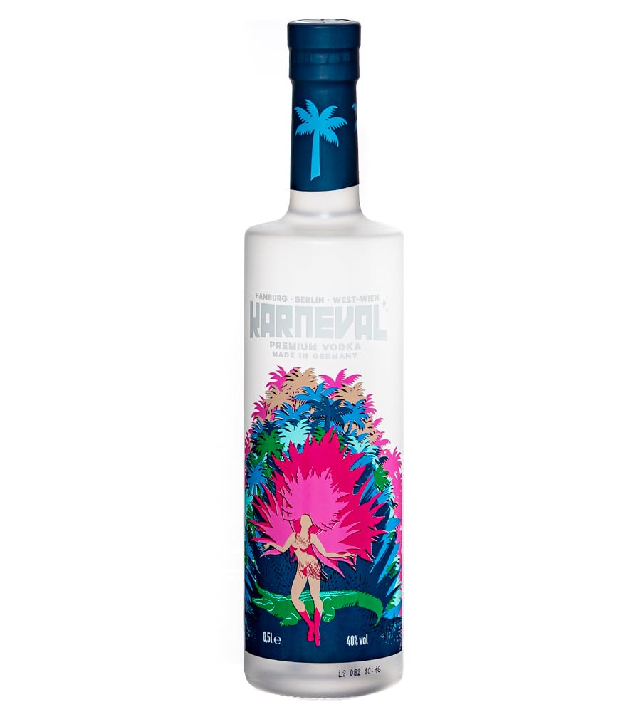KARNEVAL Premium Vodka Bonez MC & RAF Camora 40% Vol. 0,5l — Piscosaveur