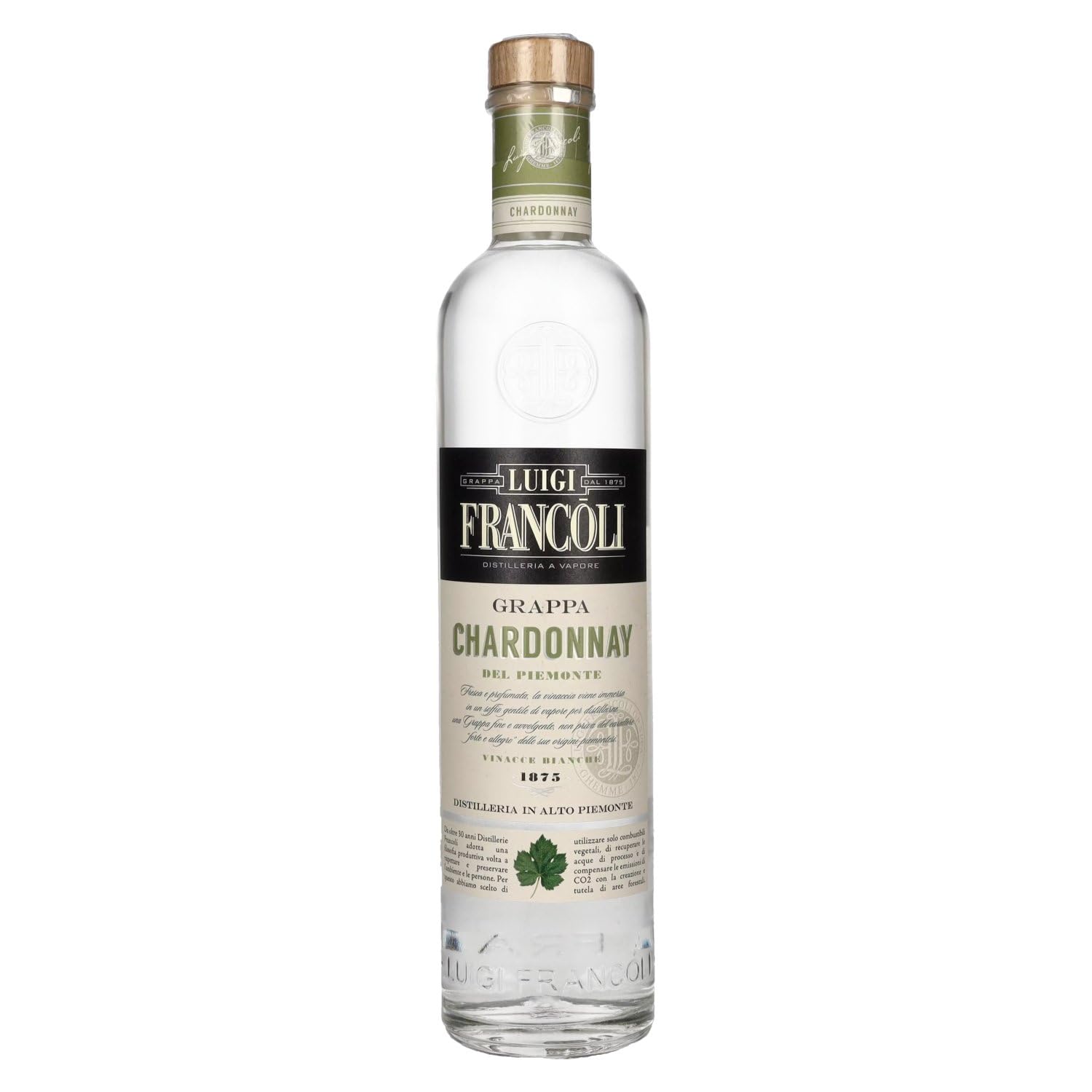Luigi Francoli Grappa Chardonnay 41,5% Vol. 0,7l — Piscosaveur