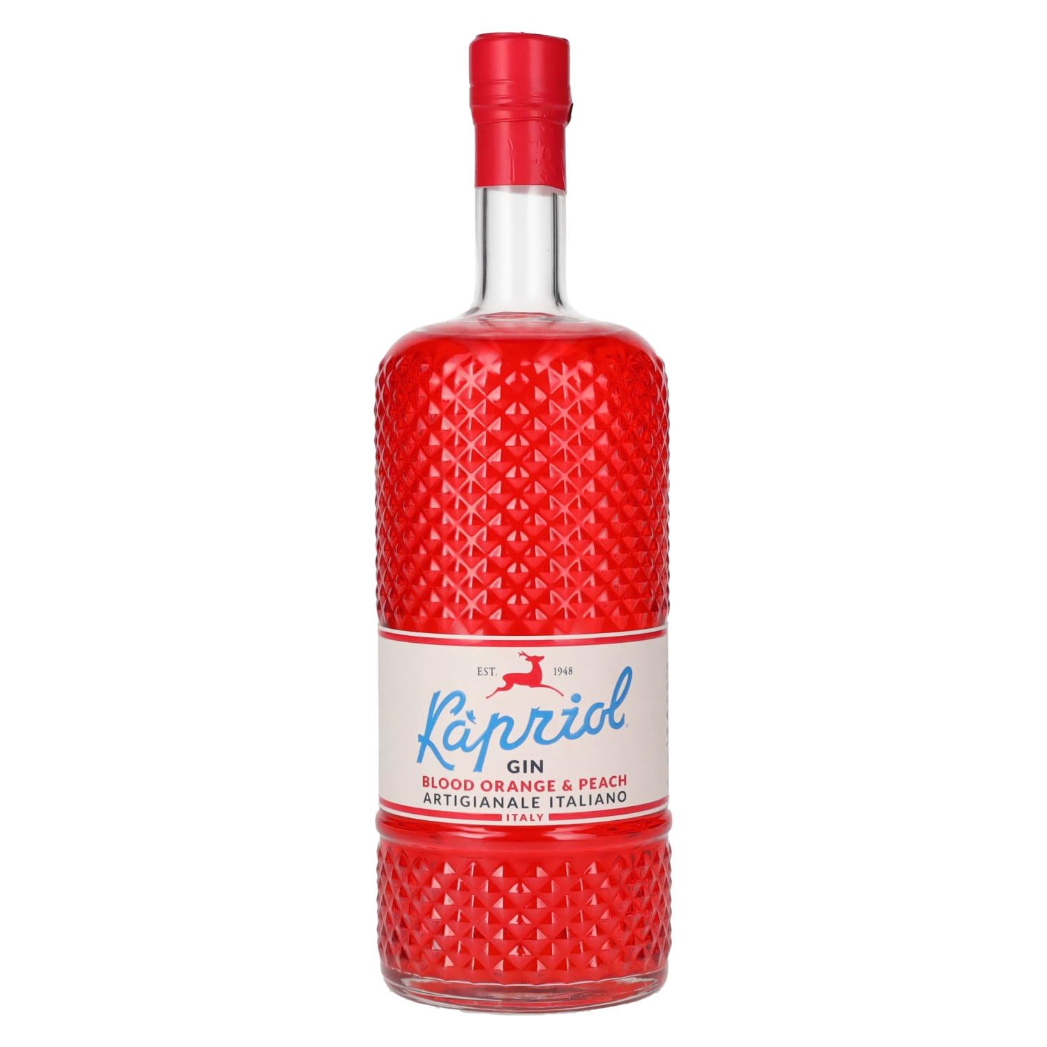 Kapriol BLOOD ORANGE & PEACH Gin Artigianale Italiano 40,7% Vol. 0,7l — Piscosaveur
