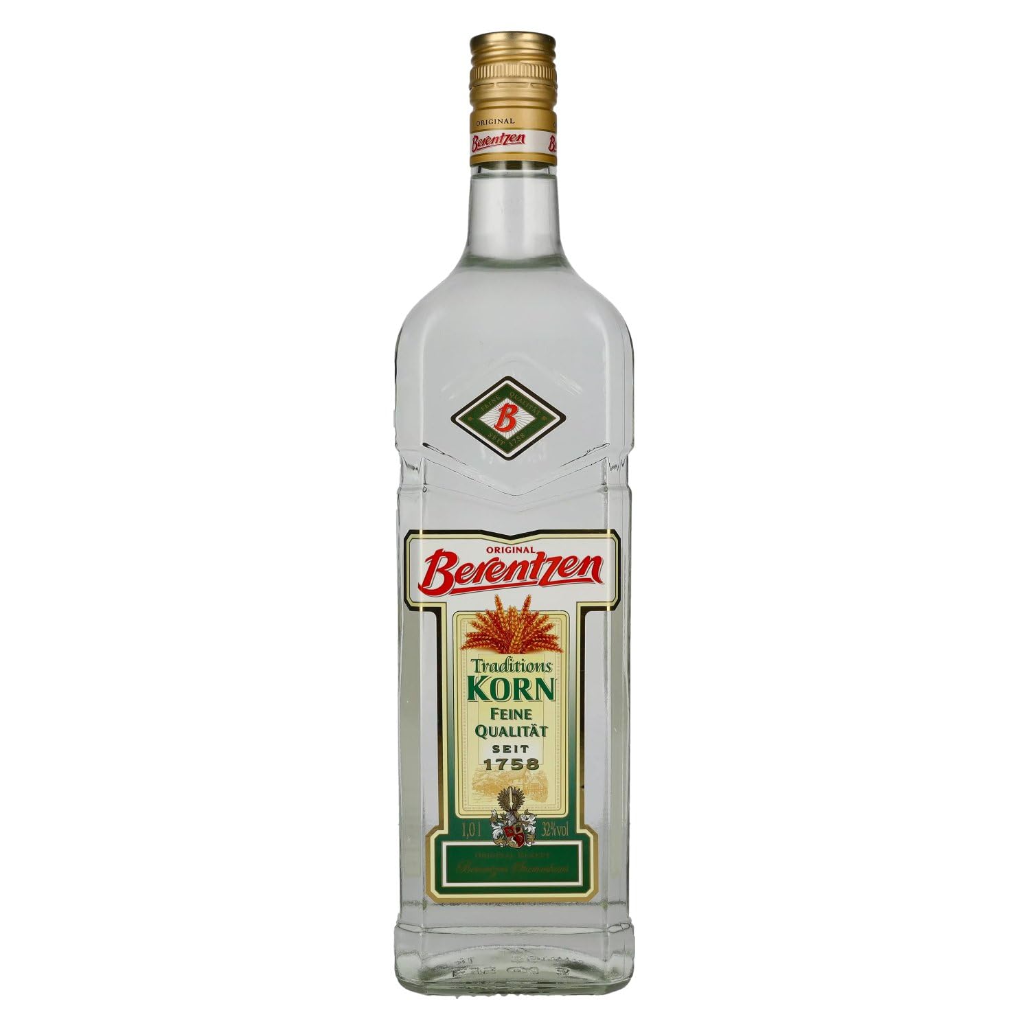 Berentzen Traditionskorn 32% Vol. 1l — Piscosaveur