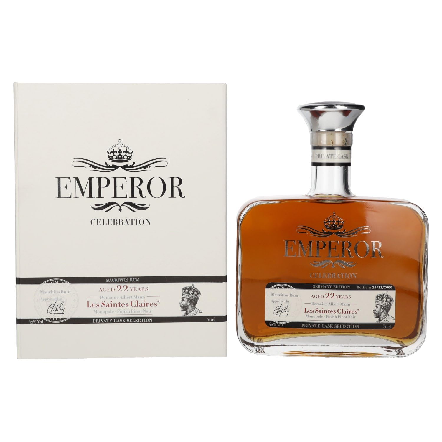 Emperor Mauritian Rum CELEBRATION PRIVATE CASK SELECTION Pinot Noir Fi — Piscosaveur