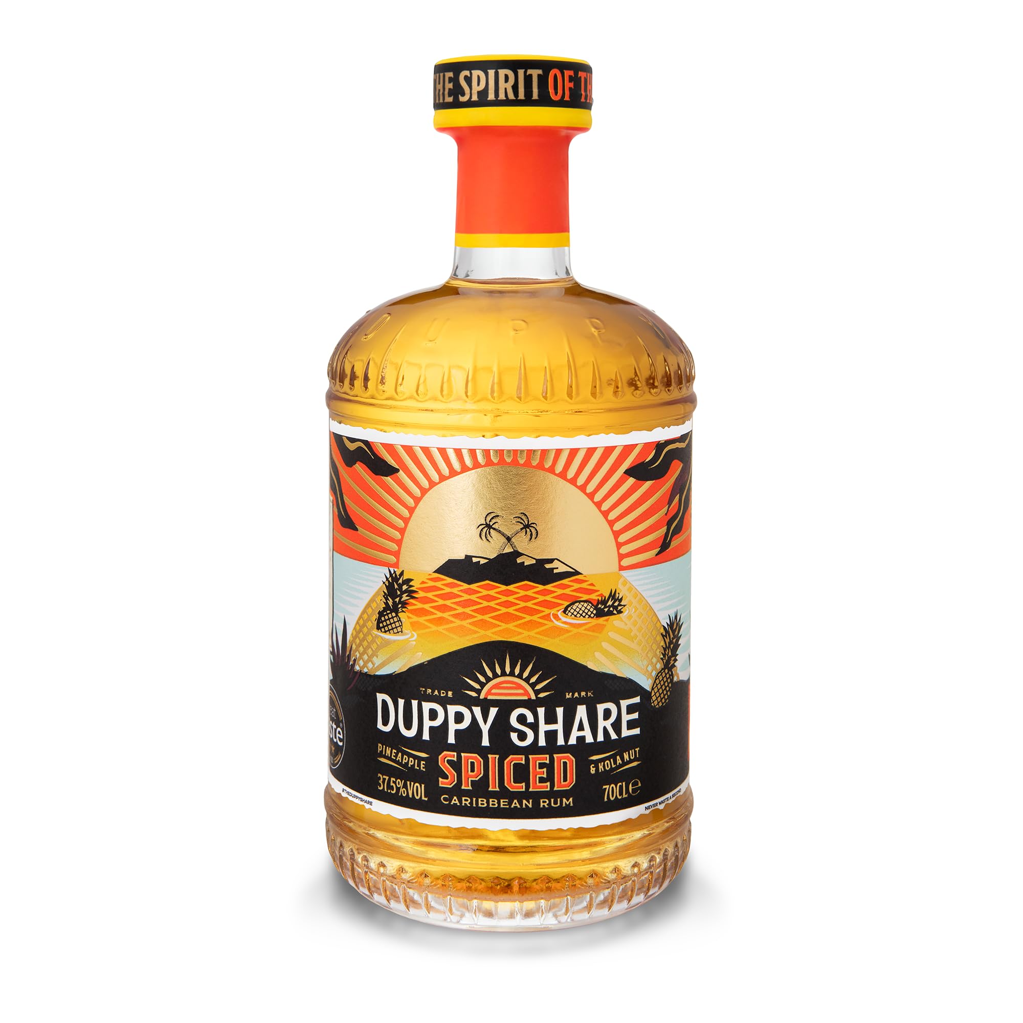 Duppy Share Spiced Caribbean Rum 37,5% Vol. 0,7l