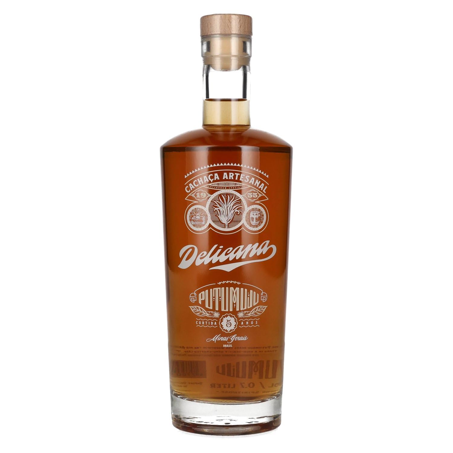 Delicana Supreme PUTUMUJÚ 5 Años Cachaça 45% Vol. 0,7l — Piscosaveur