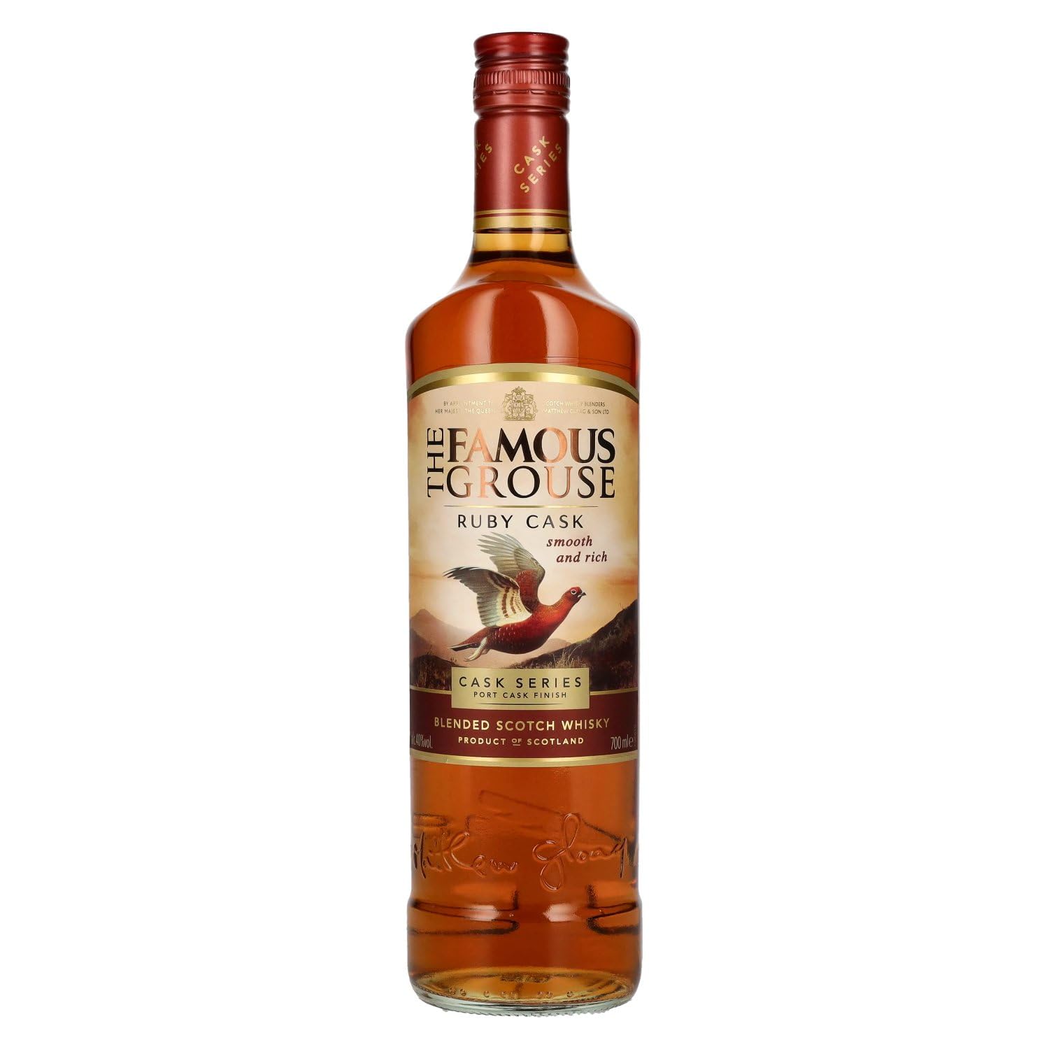 The Famous Grouse RUBY CASK Blended Scotch Whisky 40% Vol. 0,7l — Piscosaveur