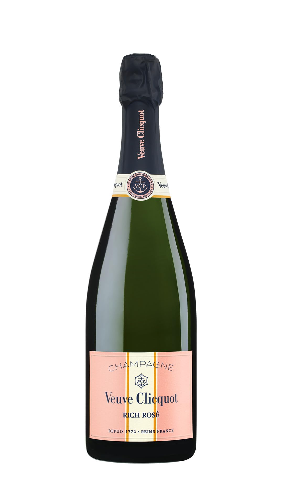 Veuve Clicquot Champagne Rich ROSÉ 12% Vol. 0,75l