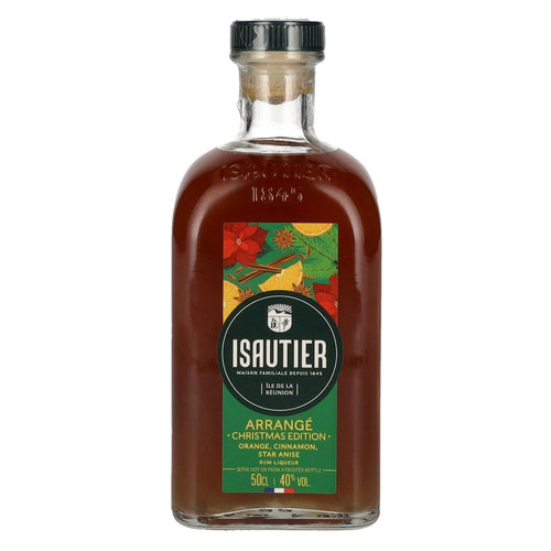 Isautier Arrangé CHRISTMAS EDITION Rum Liqueur 40% Vol. 0,5l — Piscosaveur
