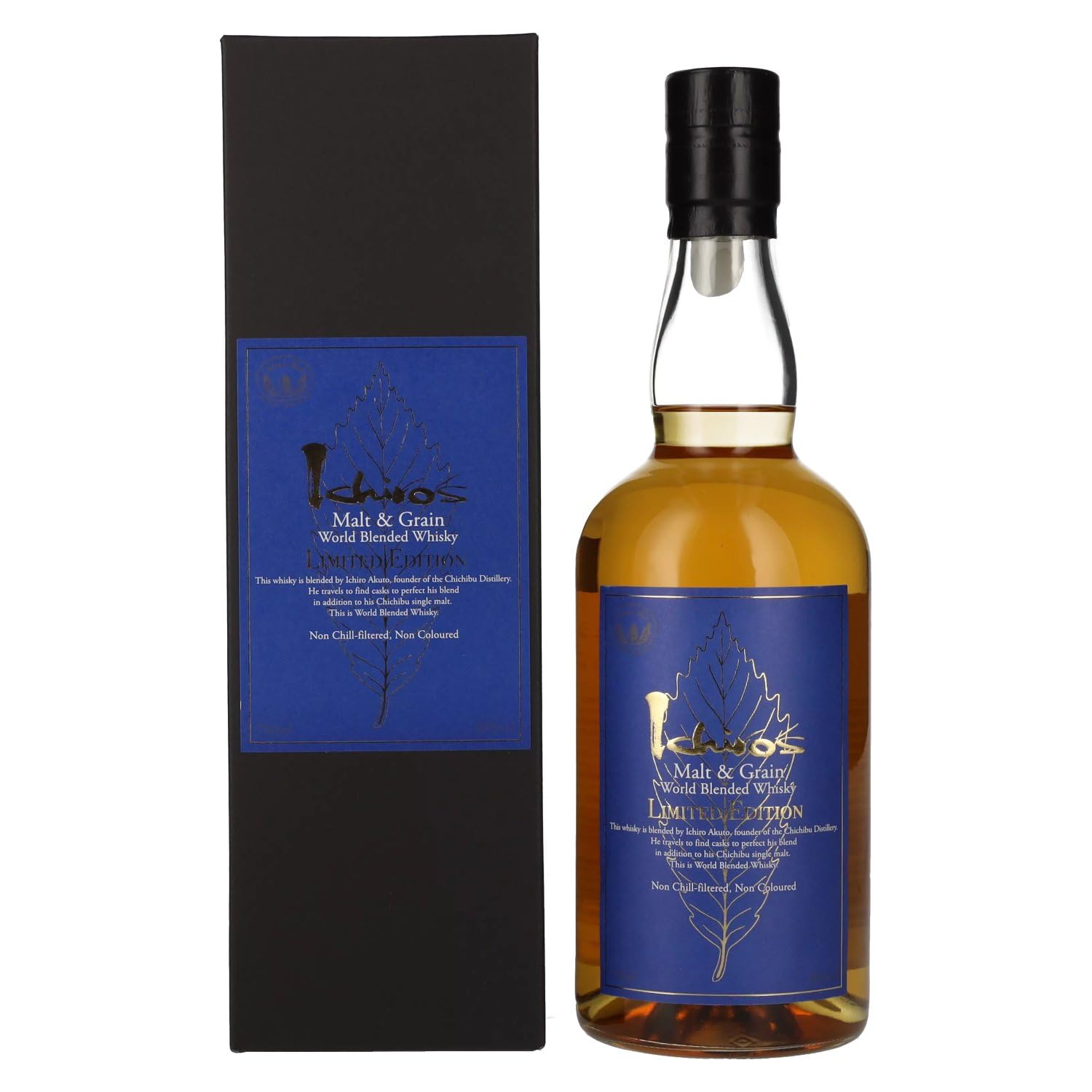Chichibu Ichiro's Malt & Grain World Blended Whisky 48% Vol. 0,7l en b — Piscosaveur