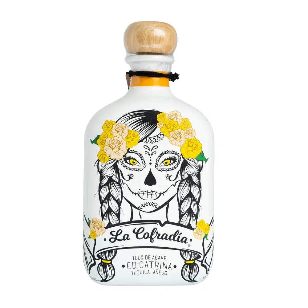 La Cofradia ED. CATRINA Tequila Añejo 100% de Agave 38% Vol. 0,7l