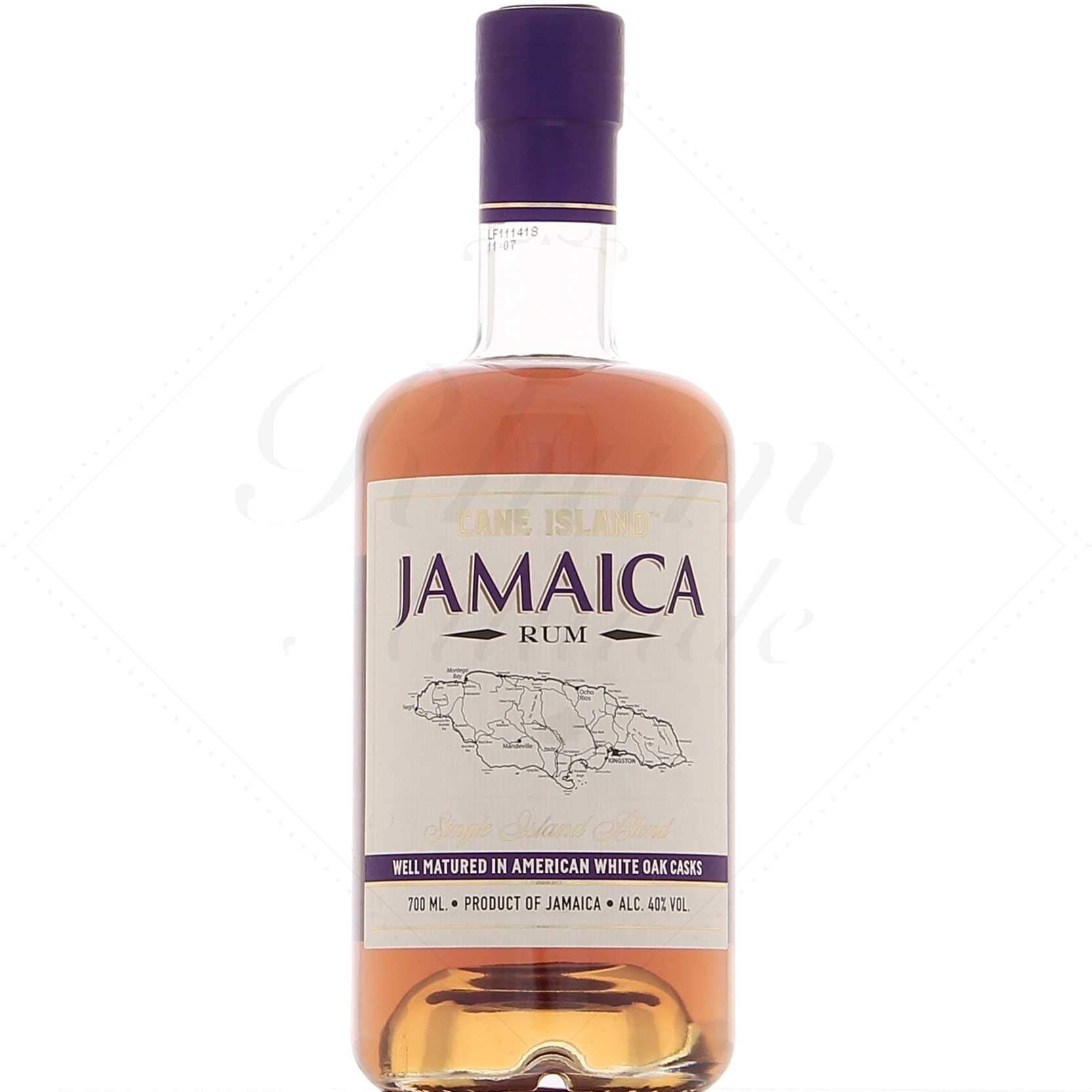 Cane Island JAMAICA Caribbean Aged Single Island Rum 40% Vol. 0,7l — Piscosaveur