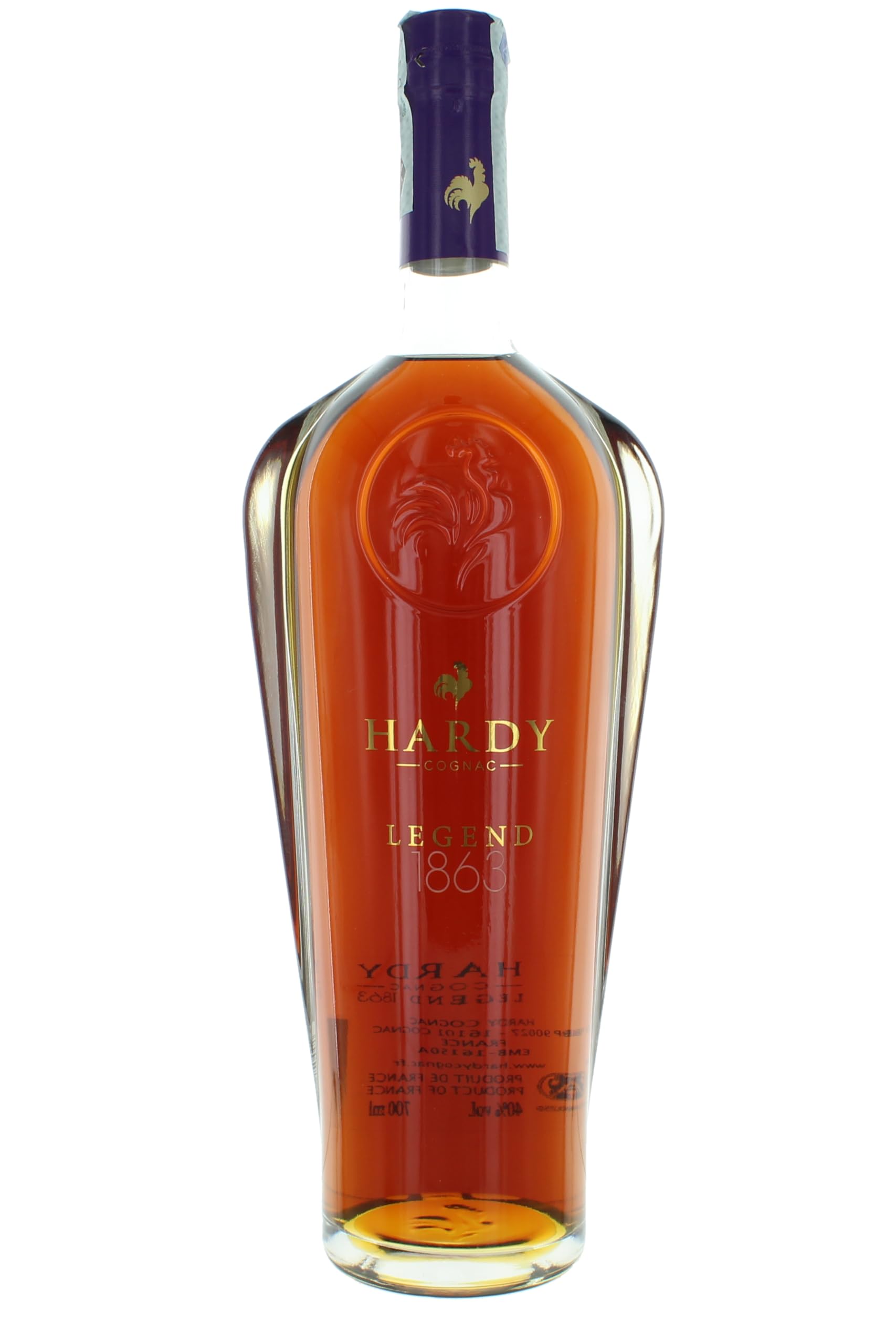 Hardy Cognac LEGEND 1863 40% Vol. 0,7l en boîte cadeau