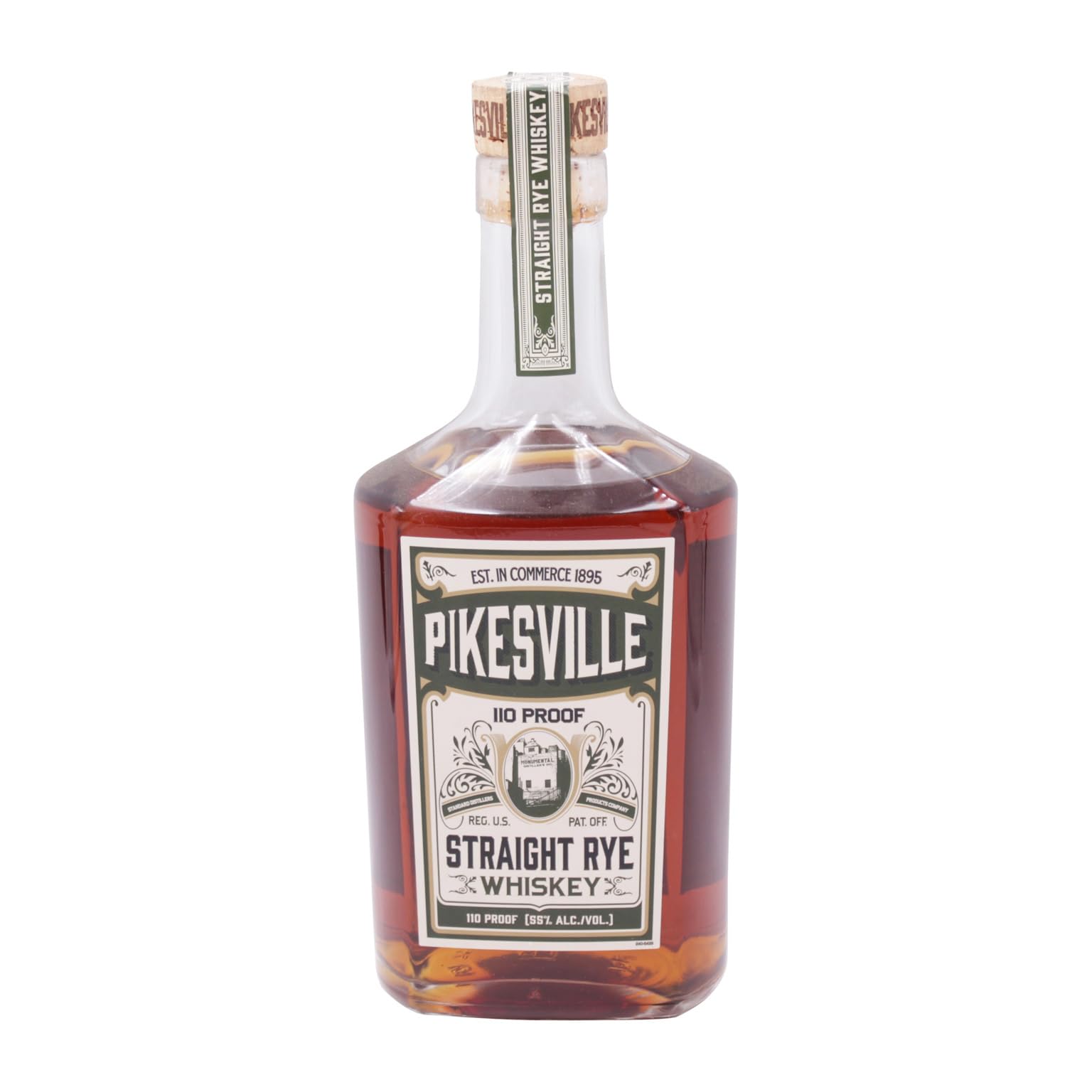 Pikesville Straight Rye Whiskey 55% Vol. 0,7l — Piscosaveur