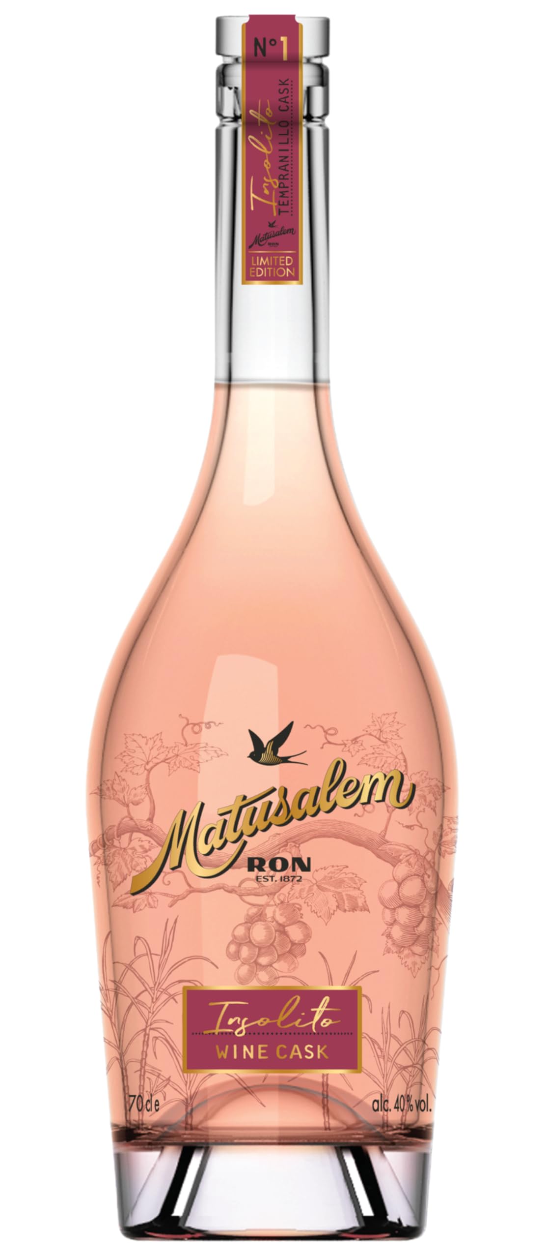 Ron Matusalem Insolito Wine Cask Limited Edition 40% Vol. 0,7l — Piscosaveur