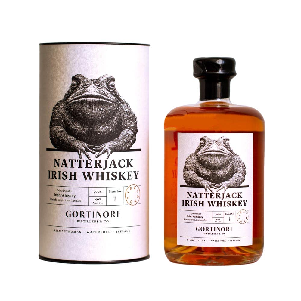 Natterjack Irish Whiskey 40% Vol. 0,7l en boîte cadeau — Piscosaveur