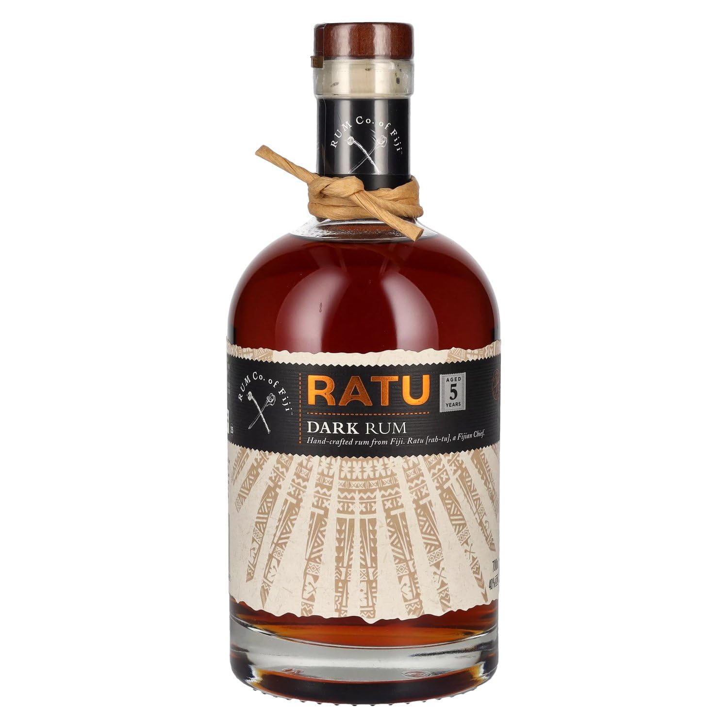 RATU 5 Years Old Dark Premium Rum 40% Vol. 0,7l — Piscosaveur
