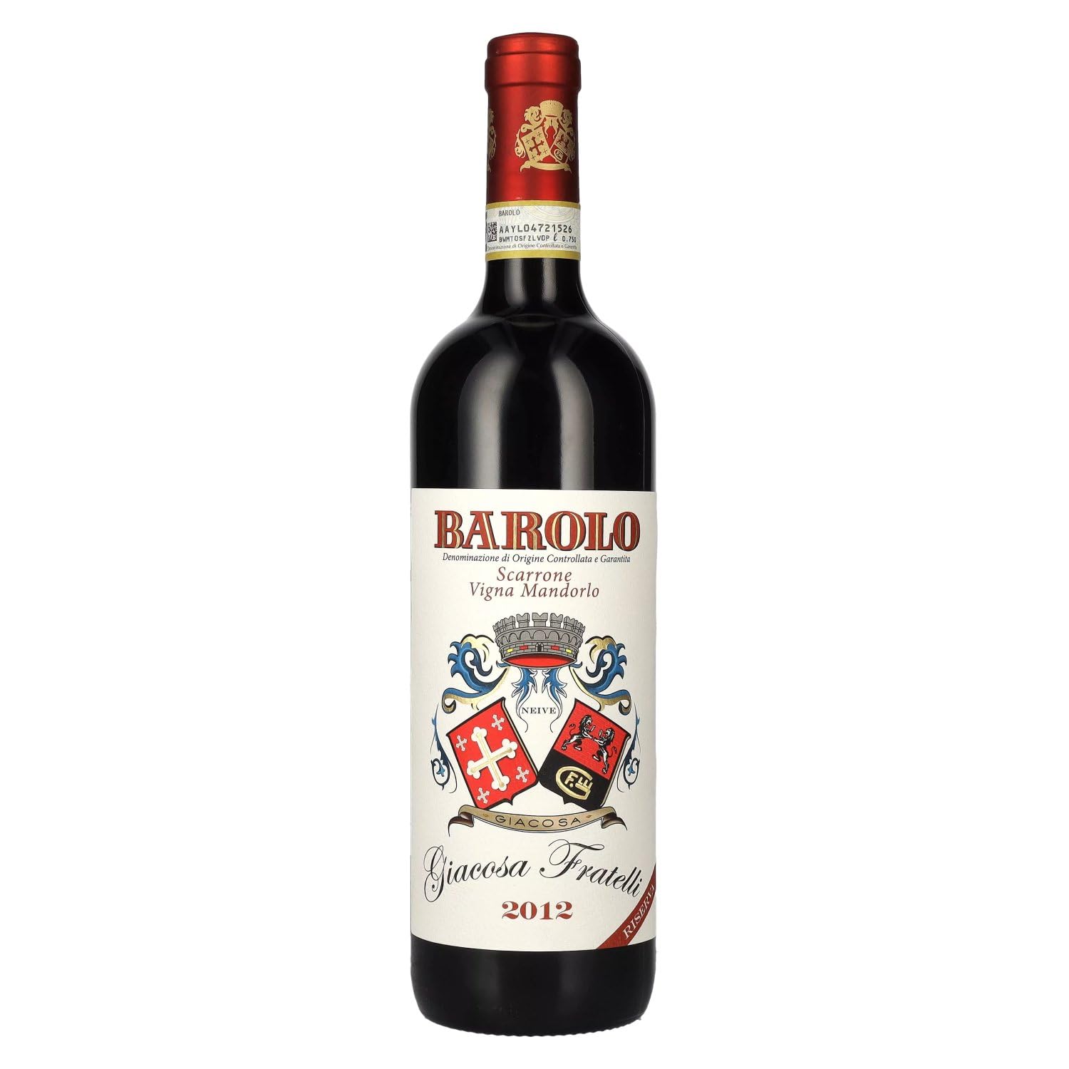 Giacosa Fratelli Barolo Scarrone Vigna Mandorlo Riserva DOCG 2012 14,5 — Piscosaveur