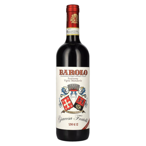 Giacosa Fratelli Barolo Scarrone Vigna Mandorlo Riserva DOCG 2012 14,5 — Piscosaveur