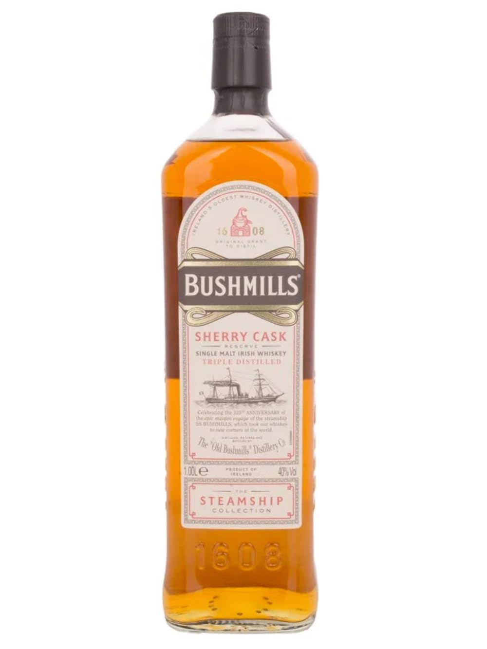 Bushmills SHERRY CASK Reserve The Steamship Collection 40% Vol. 1l en  — Piscosaveur