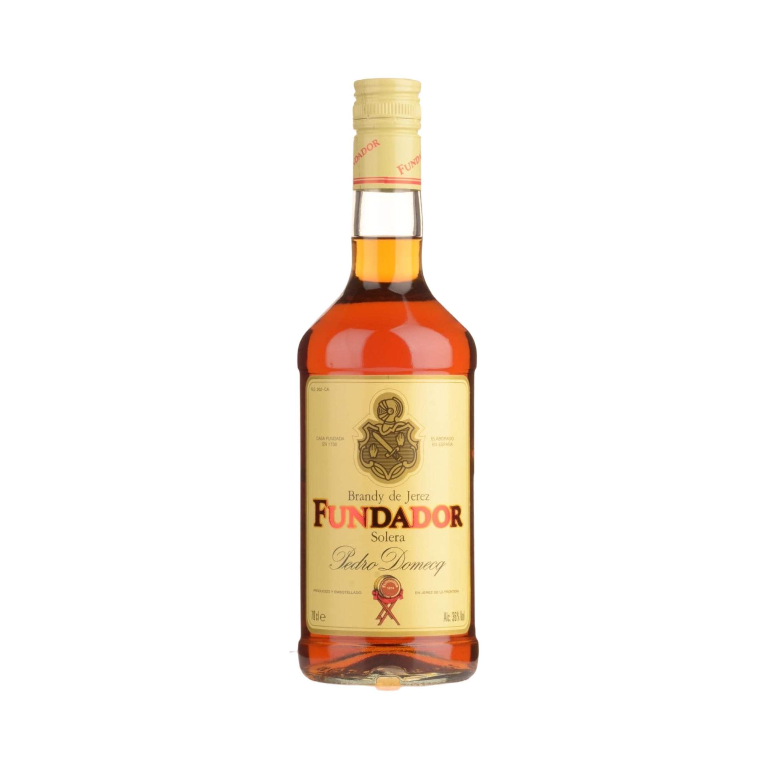 Fundador Solera Reserva Pedro Domecq Brandy de Jerez 36% Vol. 0,7l — Piscosaveur