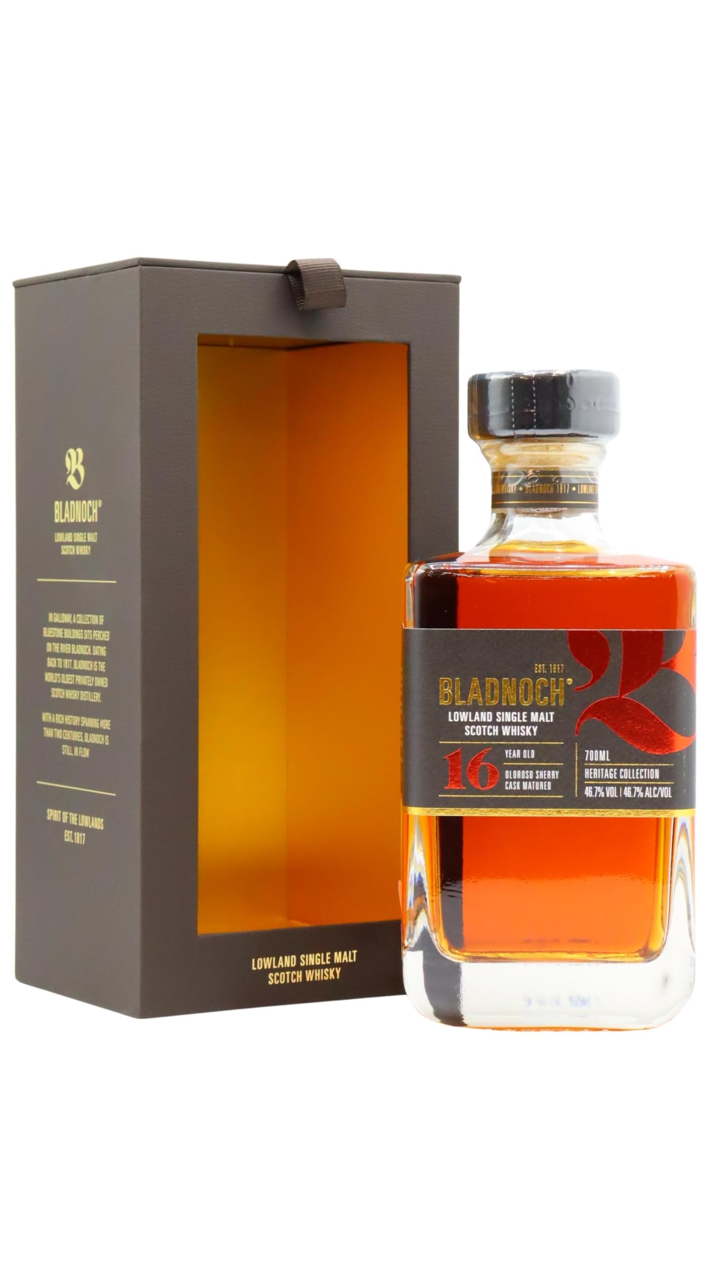 Bladnoch 16 Years Old Lowland Single Malt Oloroso Sherry Cask 46,7% Vo — Piscosaveur