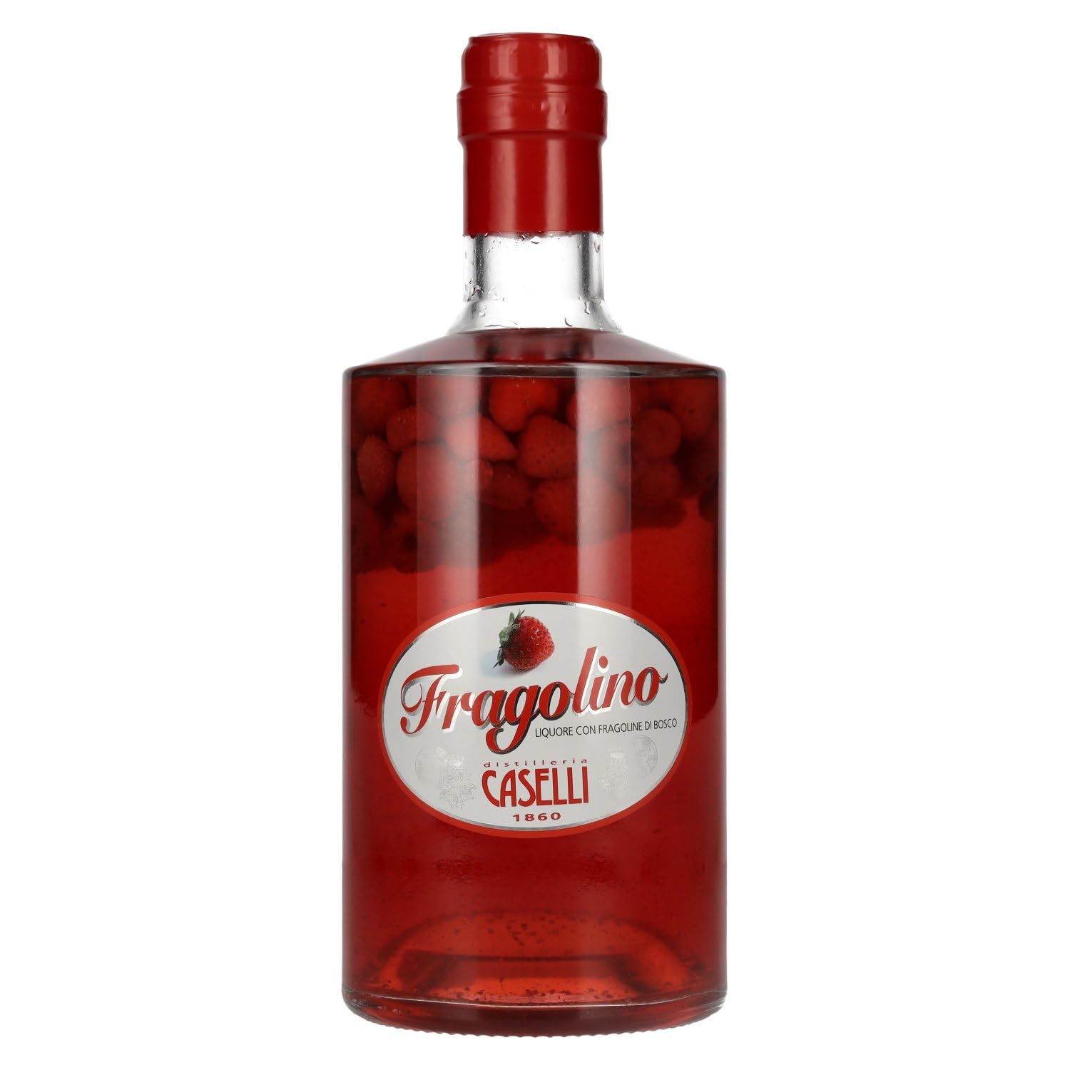 Caselli Fragolino Liquore con Fragoline di bosco 25% Vol. 0,7l — Piscosaveur