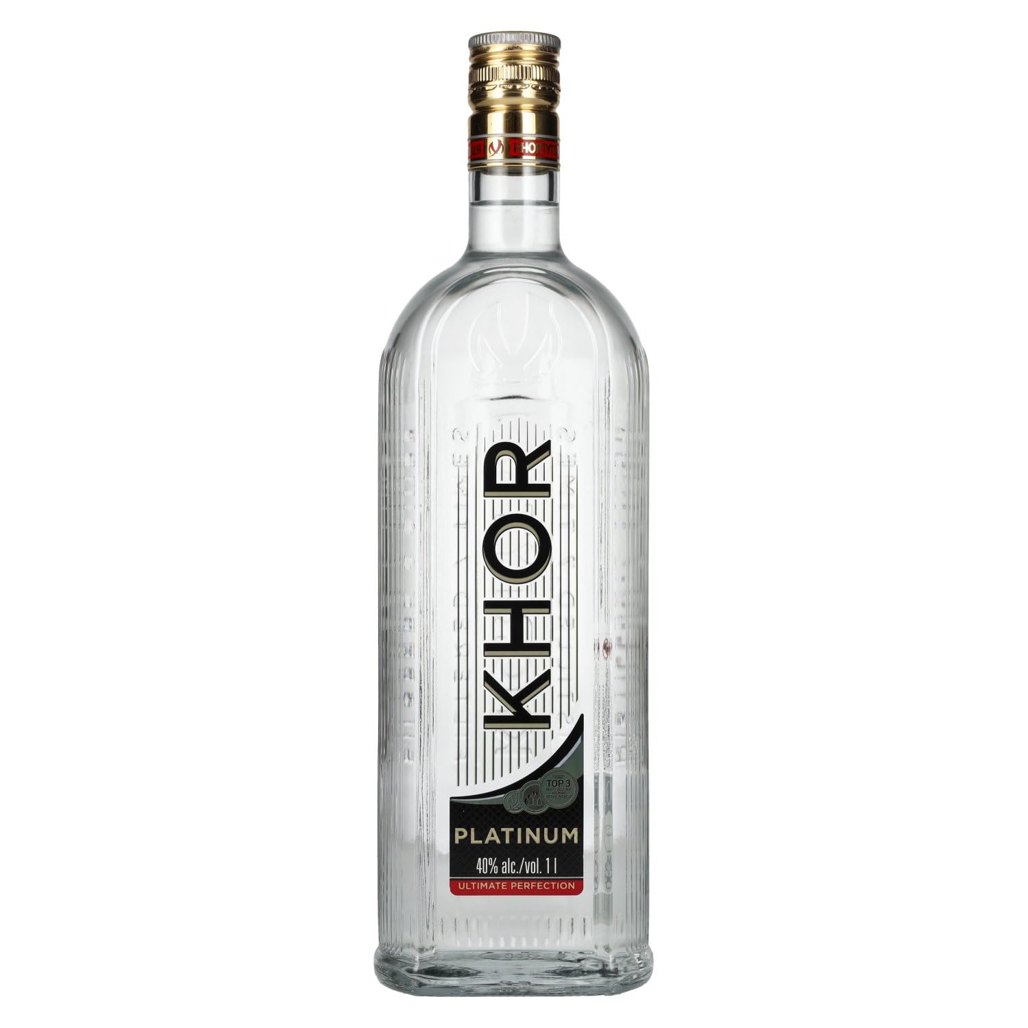 Khortytsa KHOR PLATINUM Vodka 40% Vol. 1l — Piscosaveur