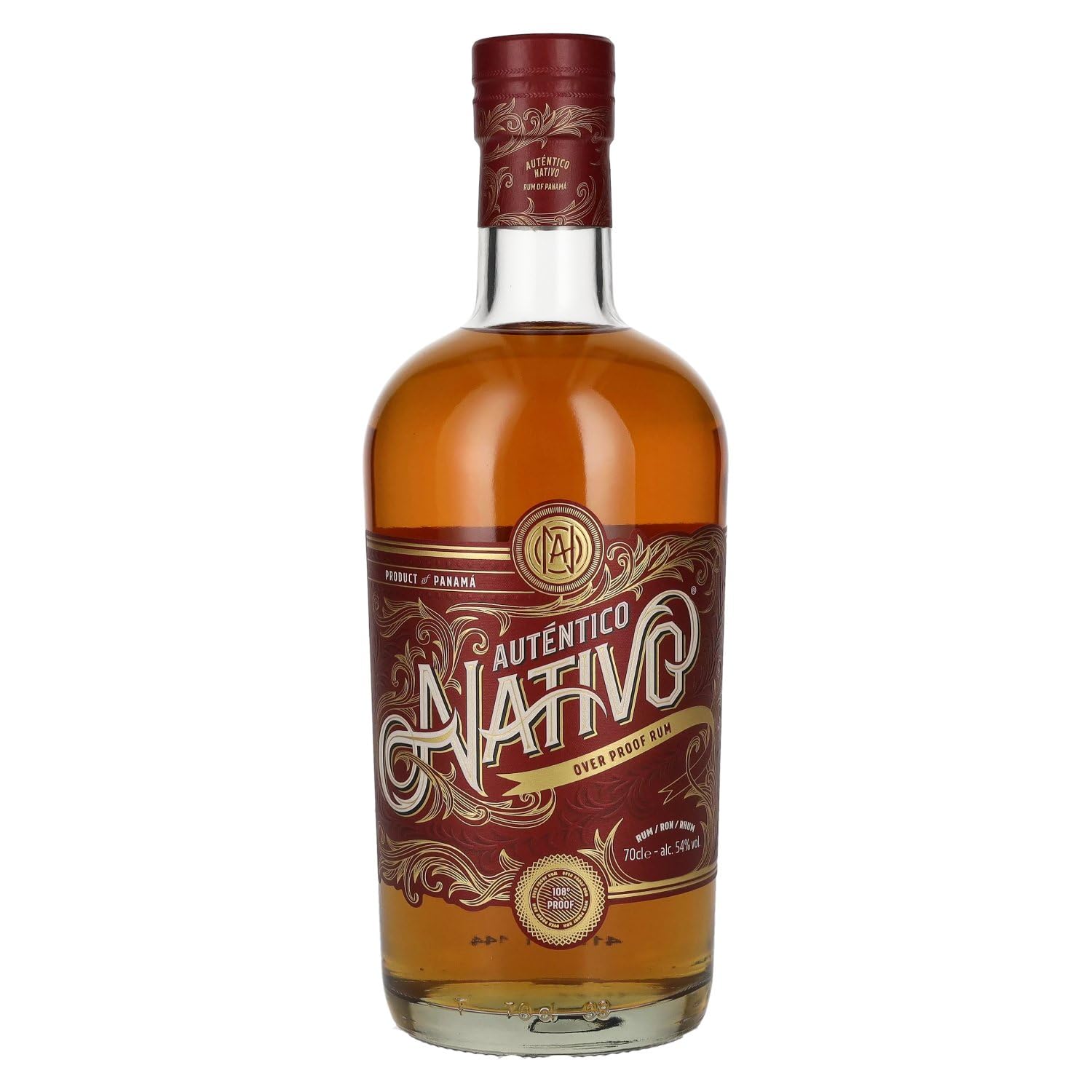 Auténtico Nativo Overproof Rum 54% Vol. 0,7l — Rhum — Piscosaveur