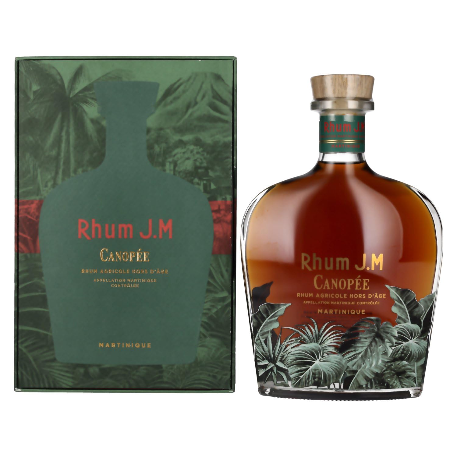 Rhum J.M Canopée Martinique Agricole Hors D'Âge 46% Vol. 0,7l en boîte cadeau